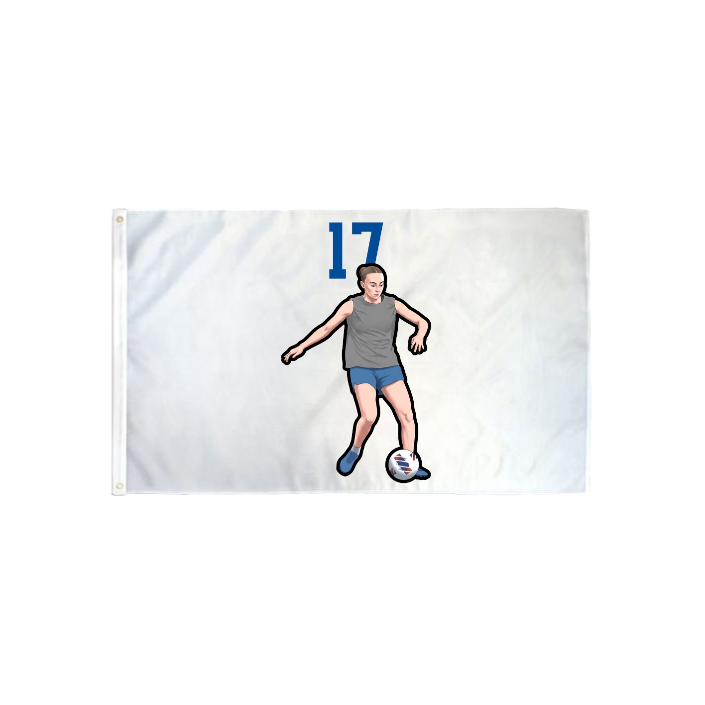 3x5 Flag — Number Top in Classic