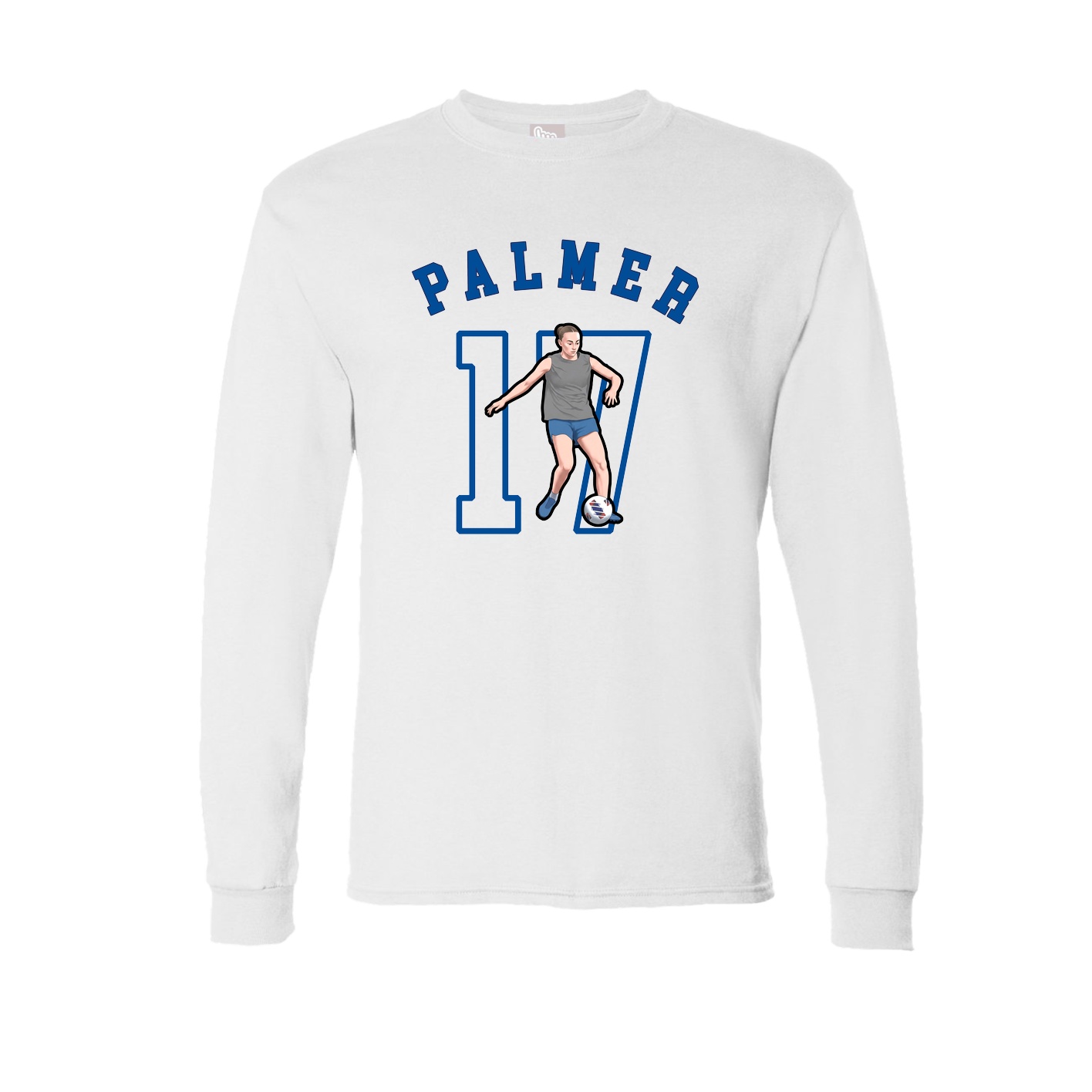 Long Sleeve Tee — Shirsey Arch in White