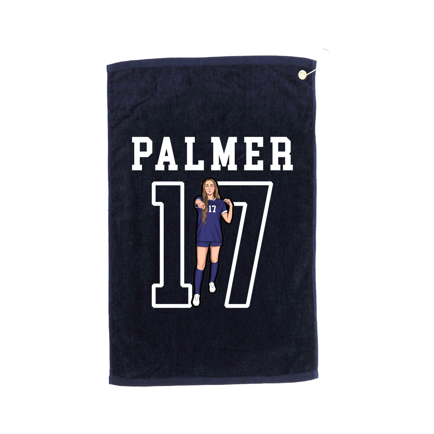 Golf Towel — Shirsey in Navy