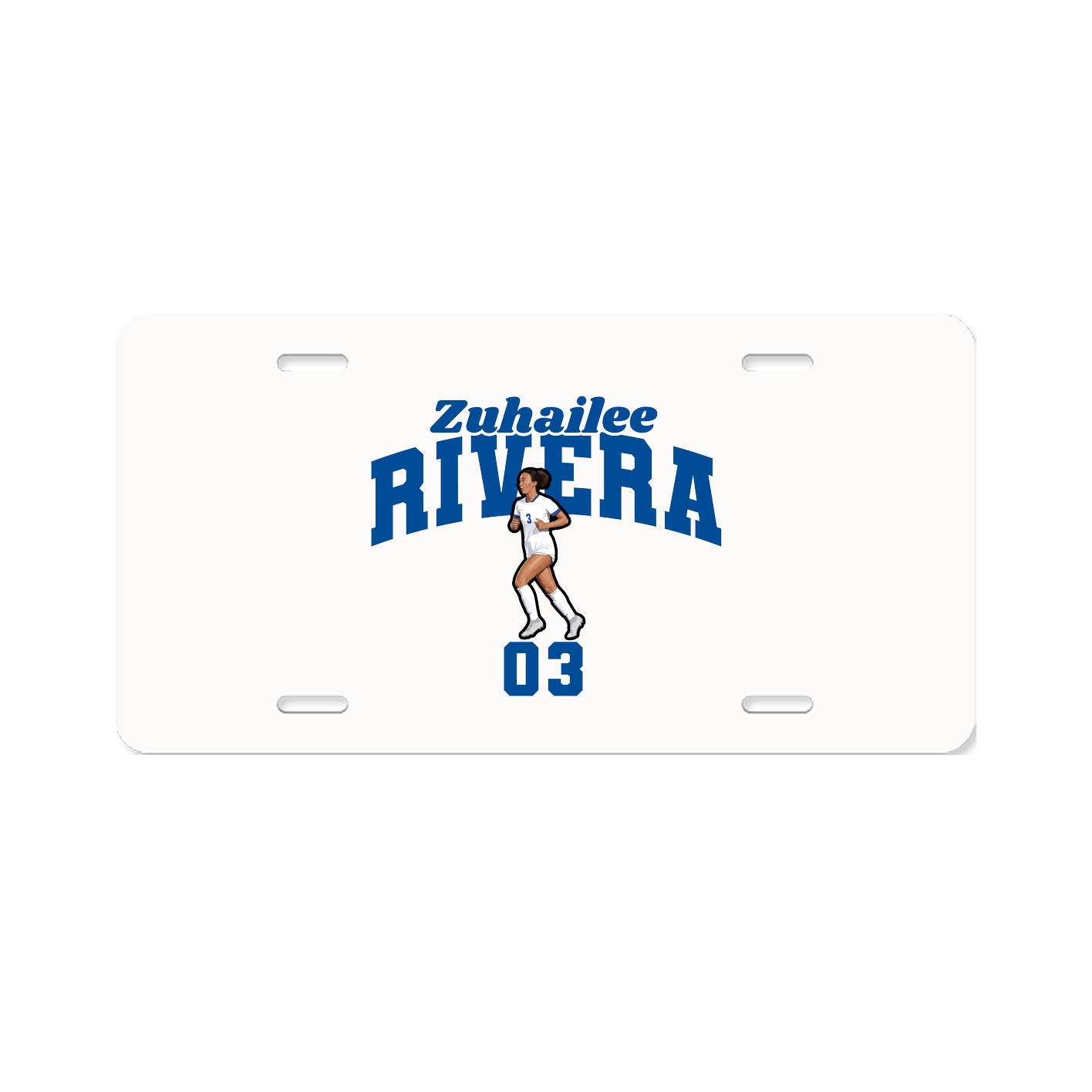 License Plate — Signature Arch in Classic