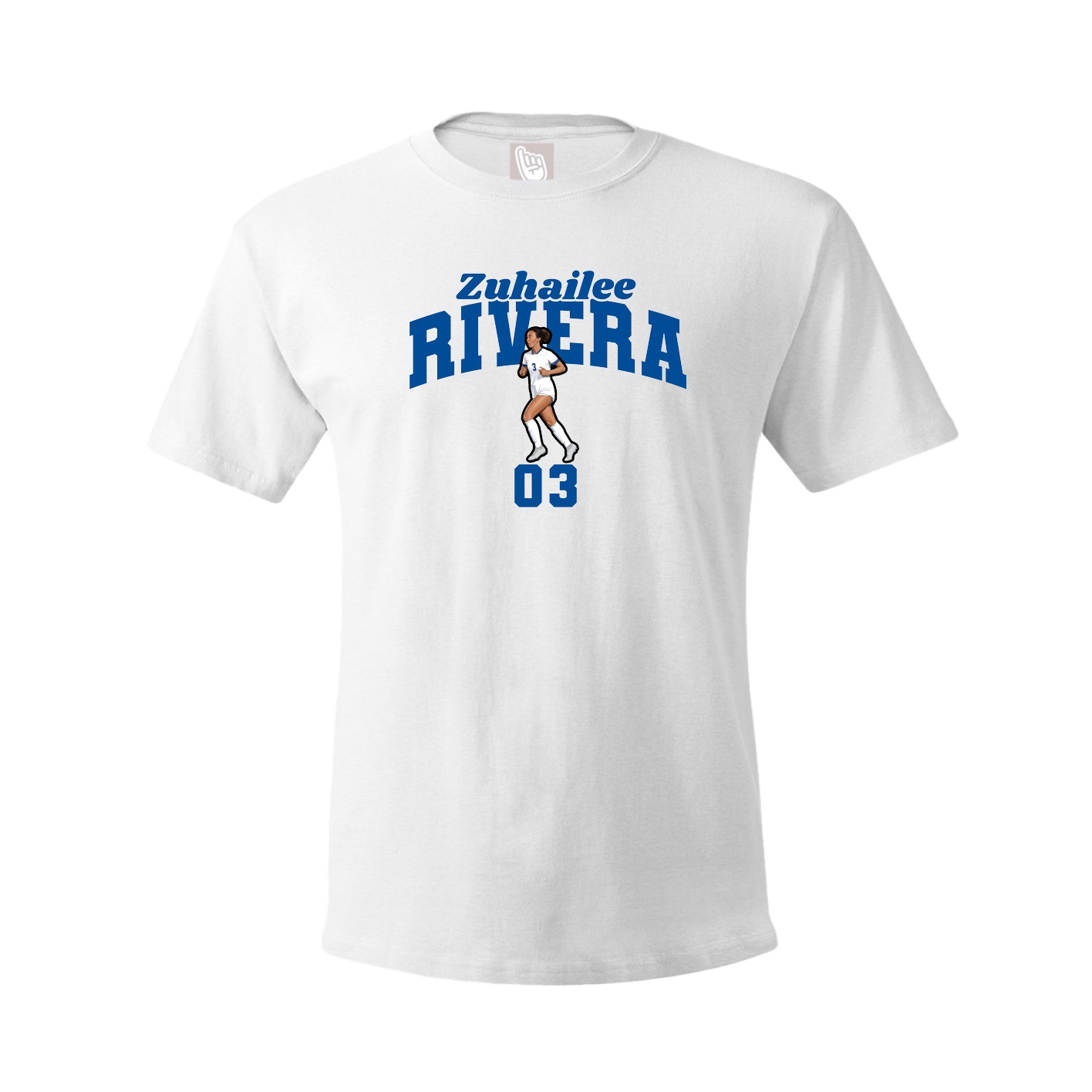 Tee — Signature Arch in White