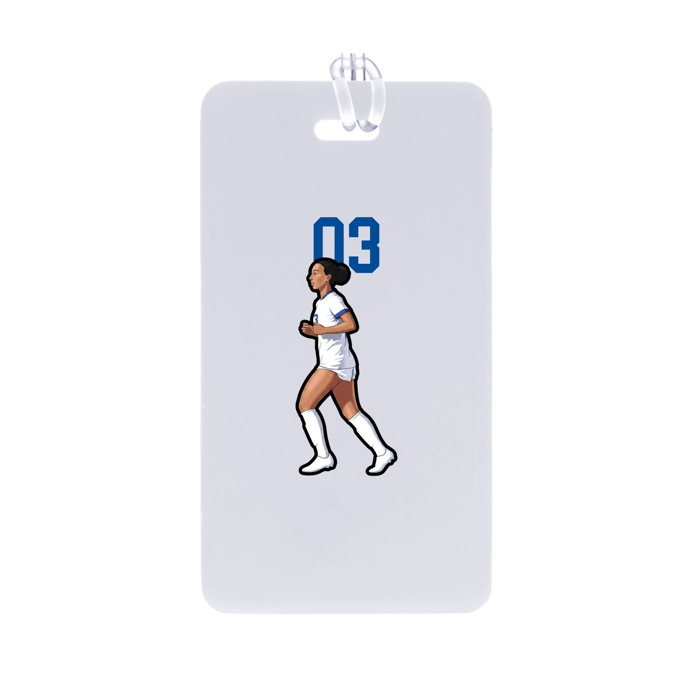 Bag Tag — Number Top in Classic