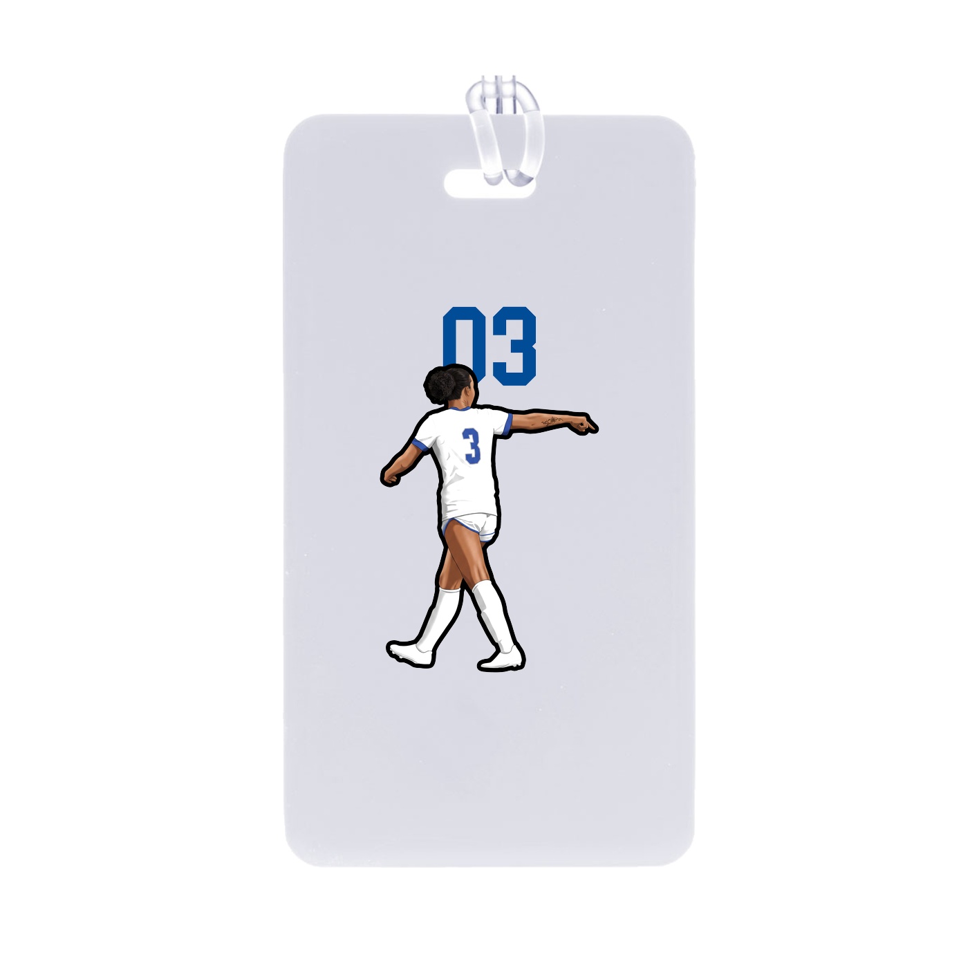Bag Tag — Number Top in Classic
