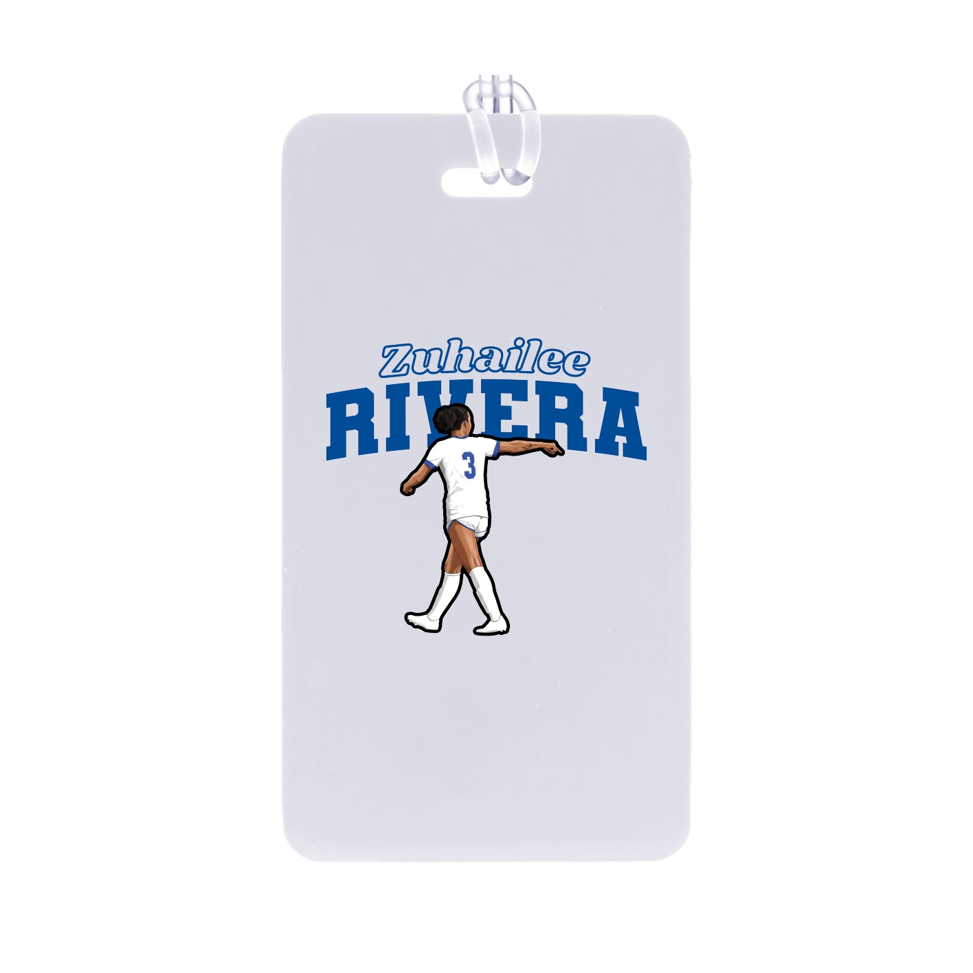 Bag Tag — Name Arch in Classic