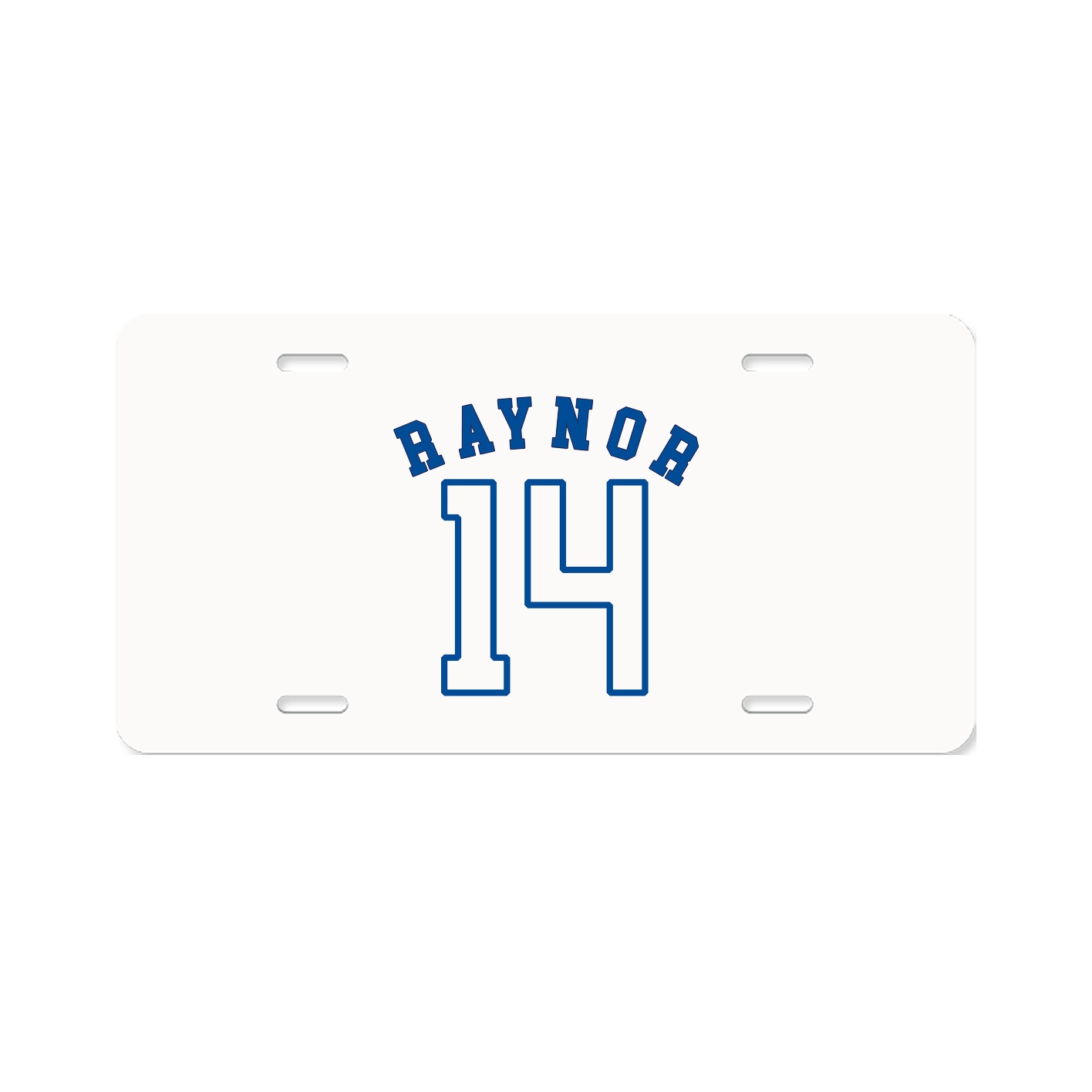 License Plate — Shirsey Arch in Classic