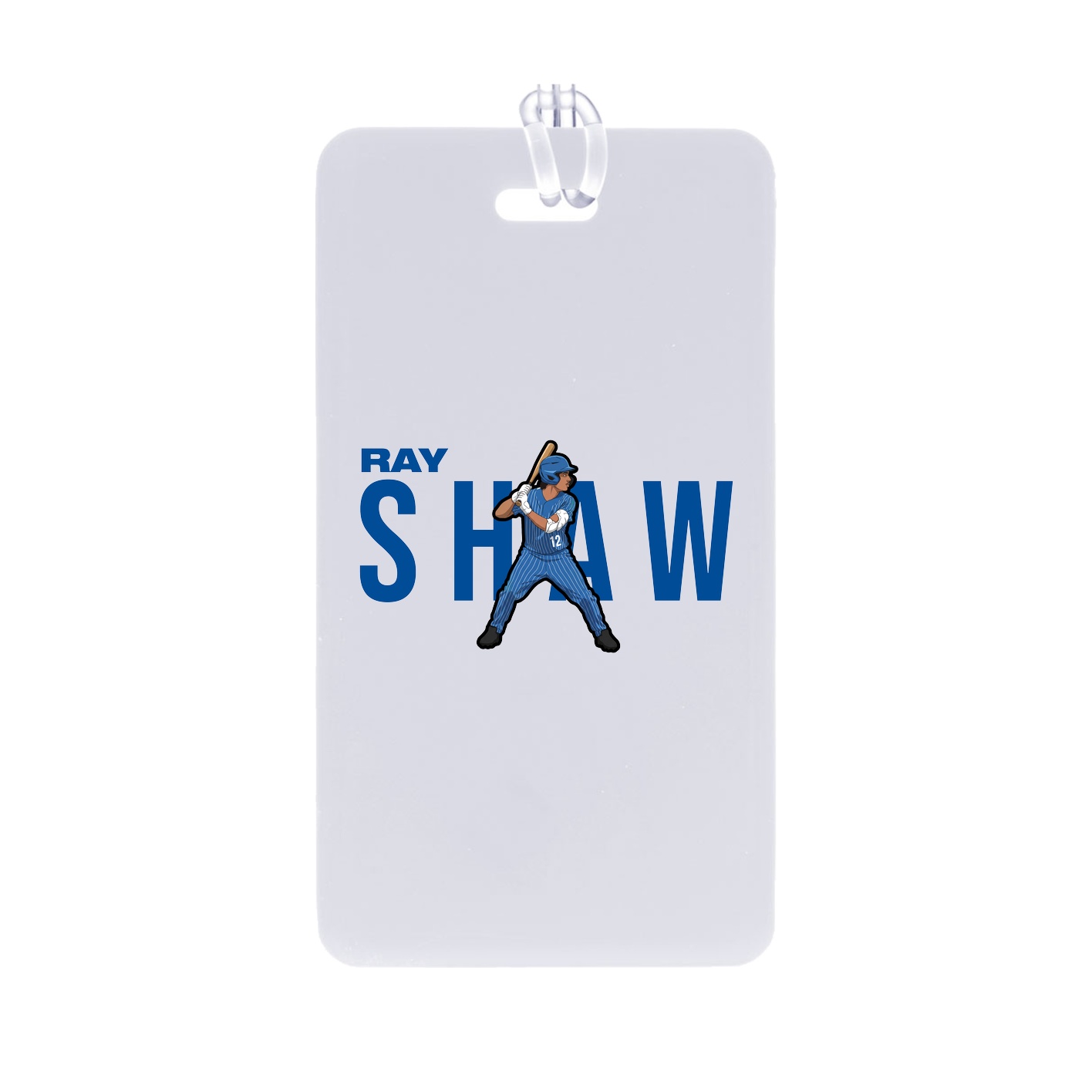 Bag Tag — Player Name in Classic