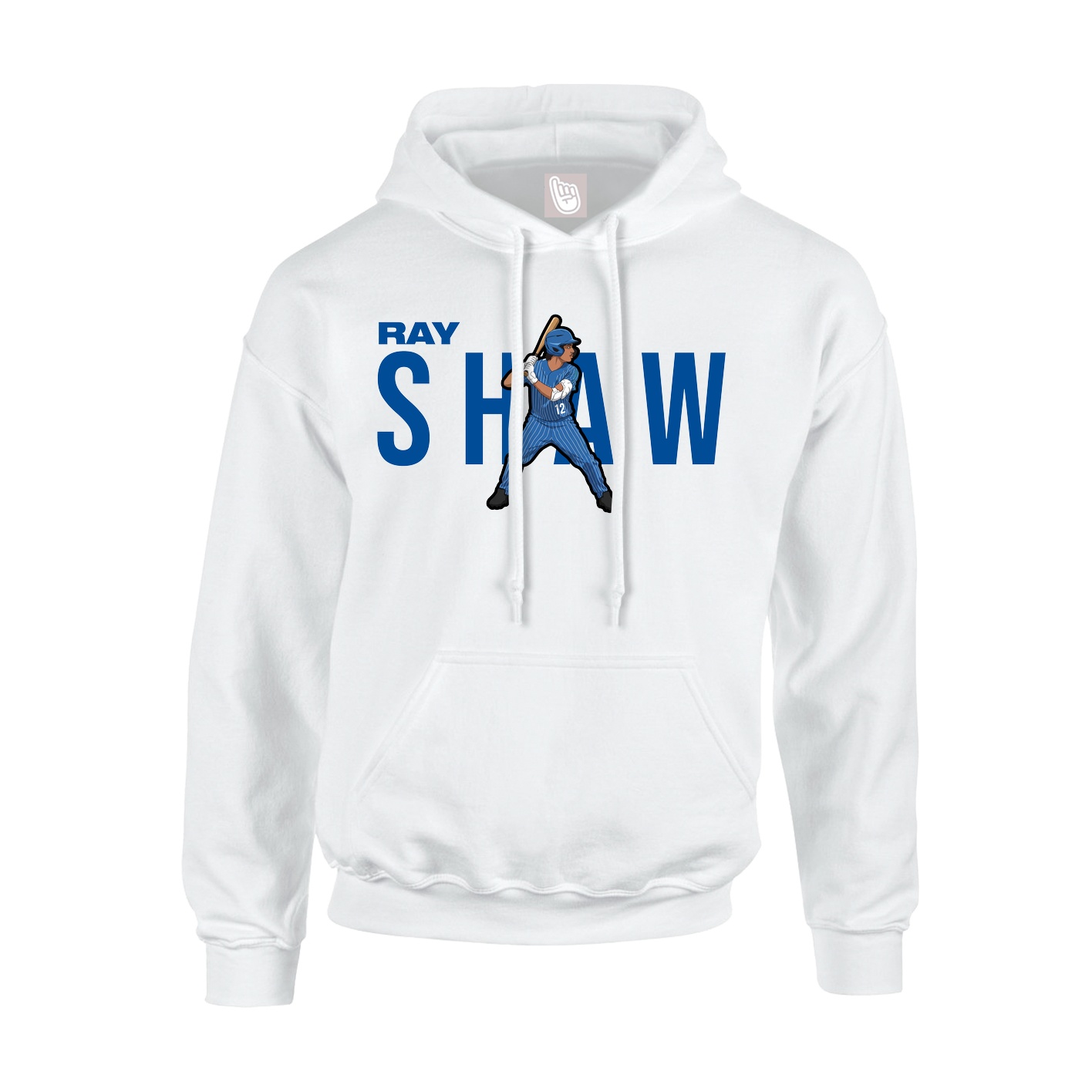Hoodie — Player Name in White