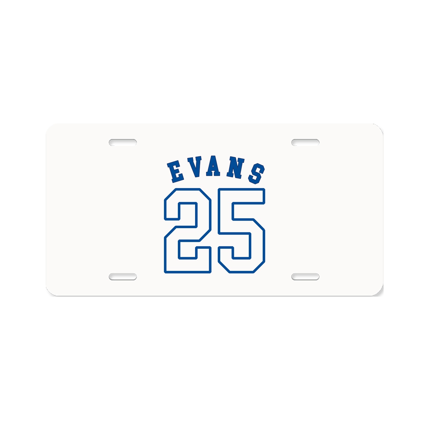 License Plate — Shirsey Arch in Classic