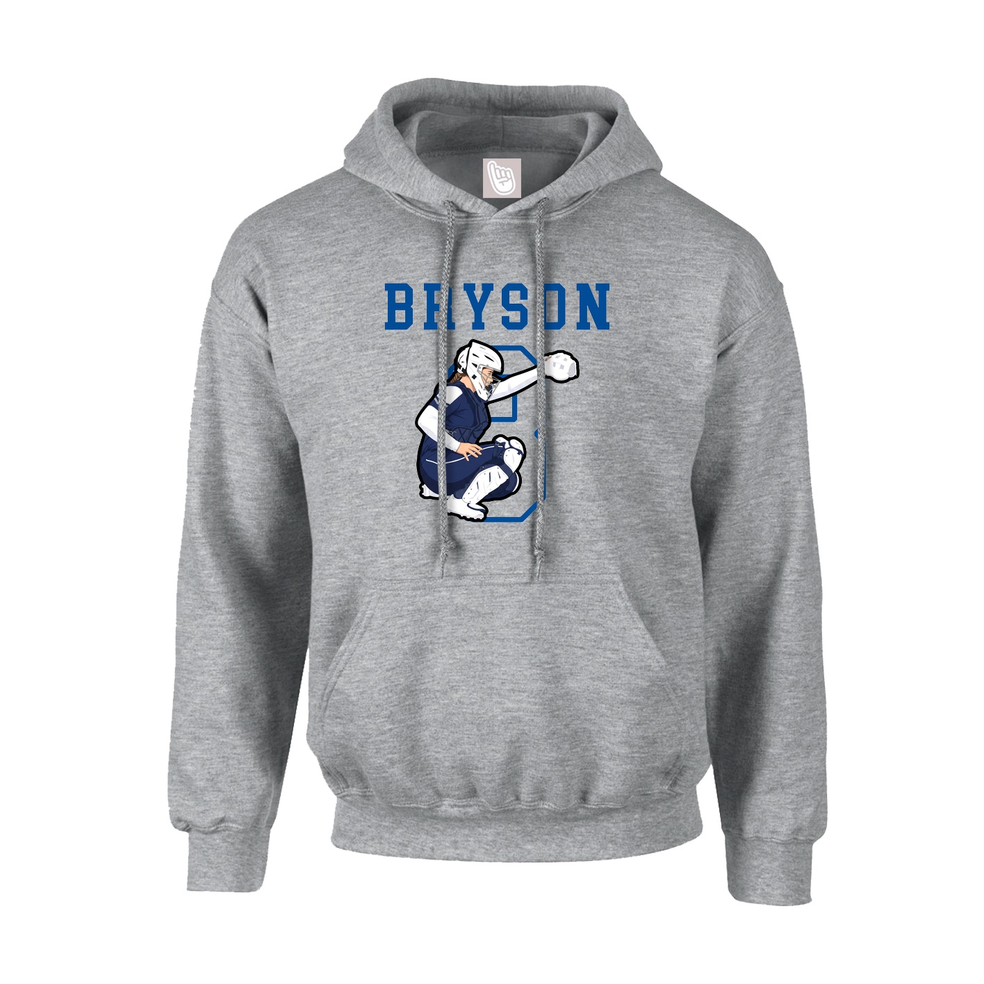 Hoodie — Shirsey in Grey