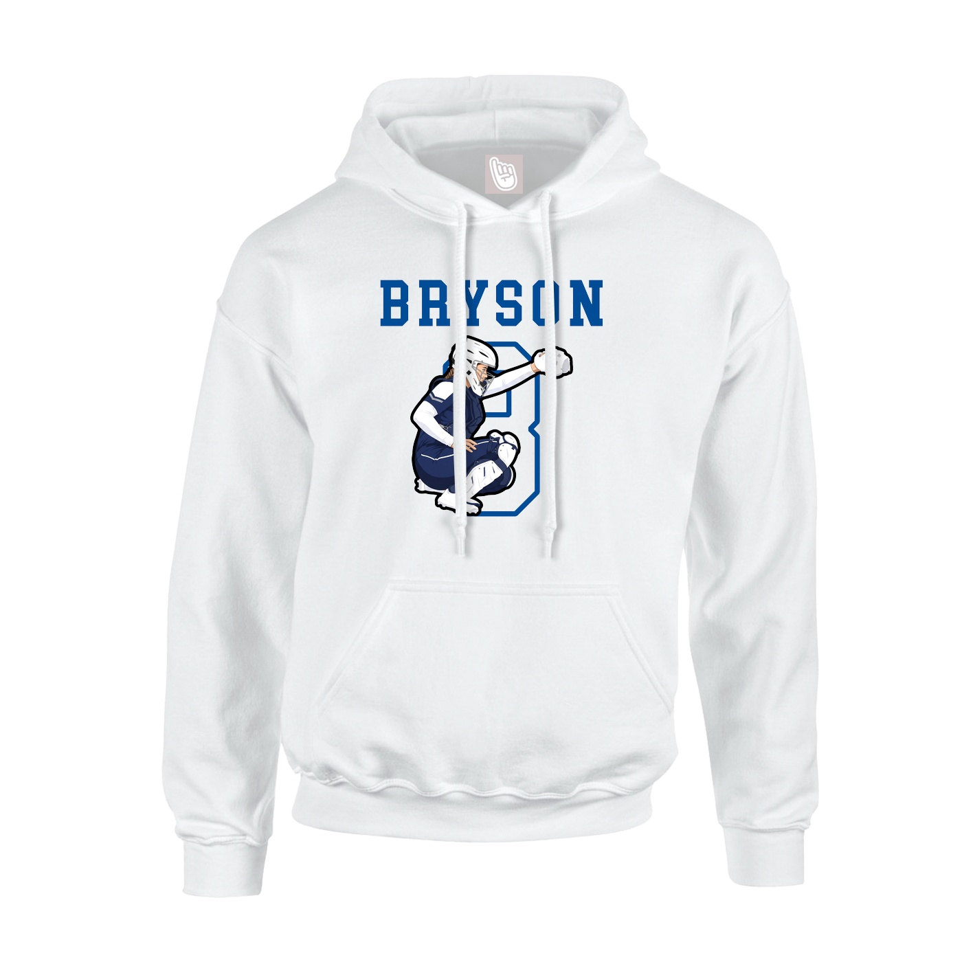 Youth Hoodie — Shirsey in White