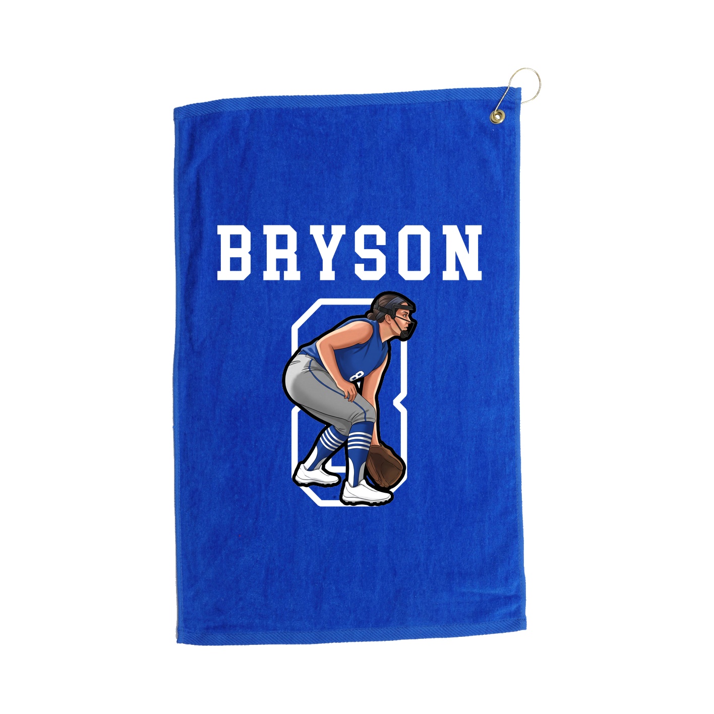 Golf Towel — Shirsey in Royal
