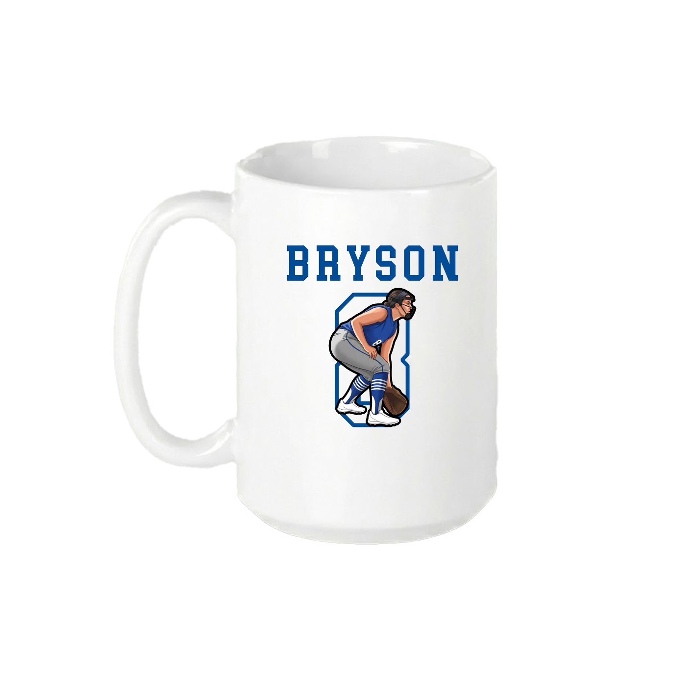 15oz Coffee Mug — Shirsey in White
