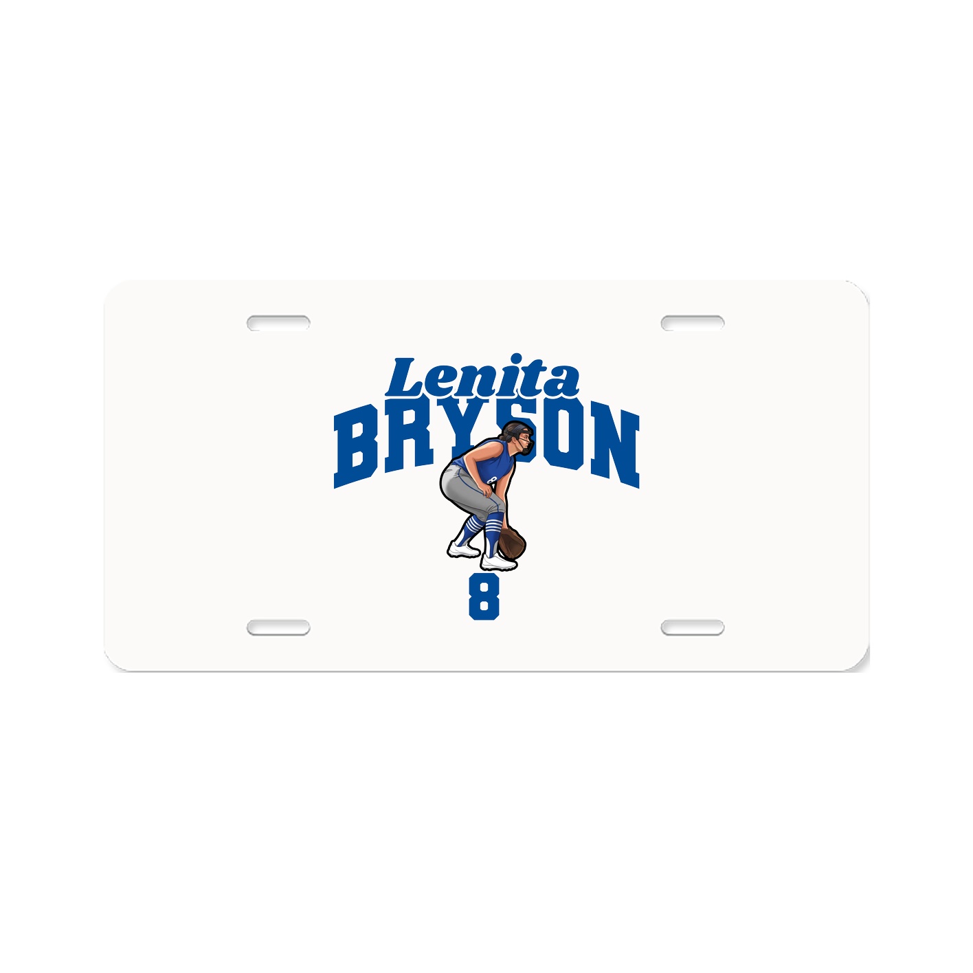 License Plate — Signature Arch in Classic