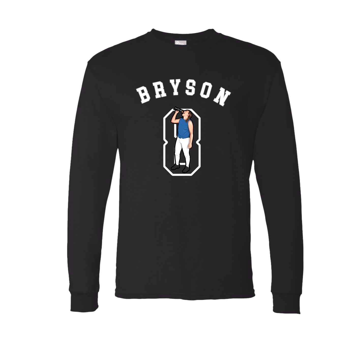 Long Sleeve Tee — Shirsey Arch in Black