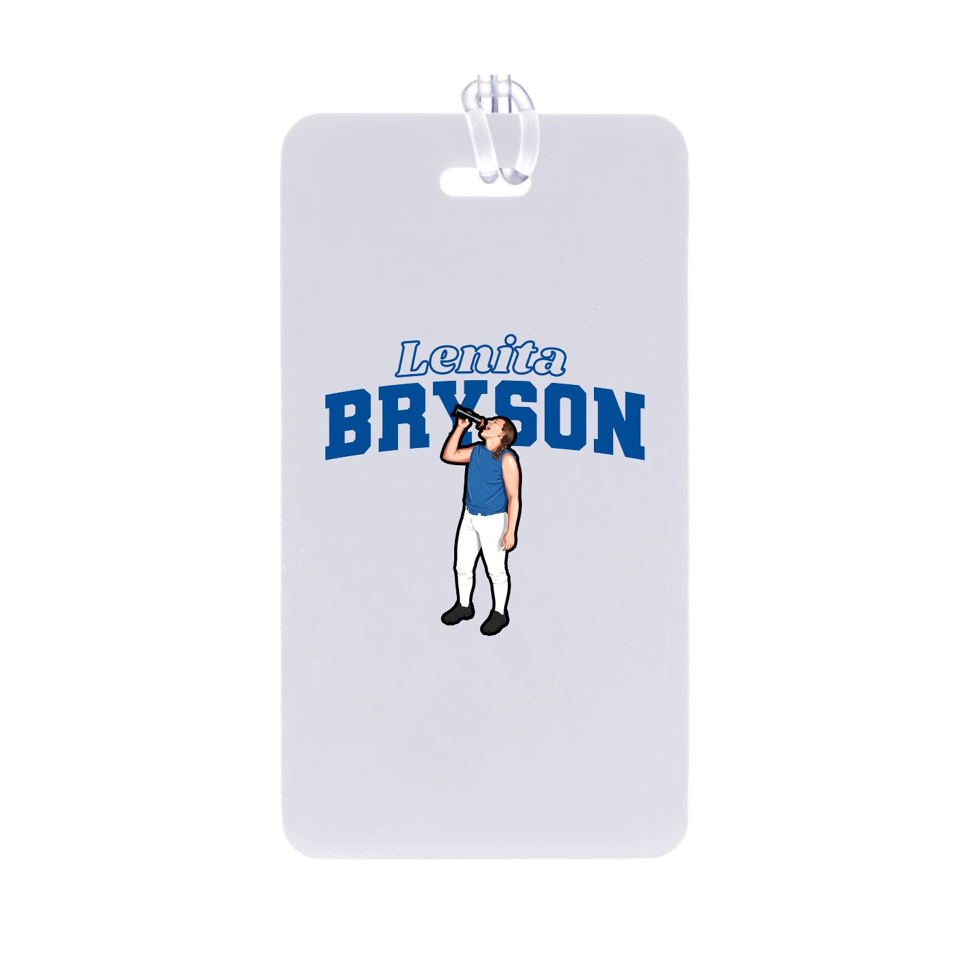 Bag Tag — Name Arch in Classic