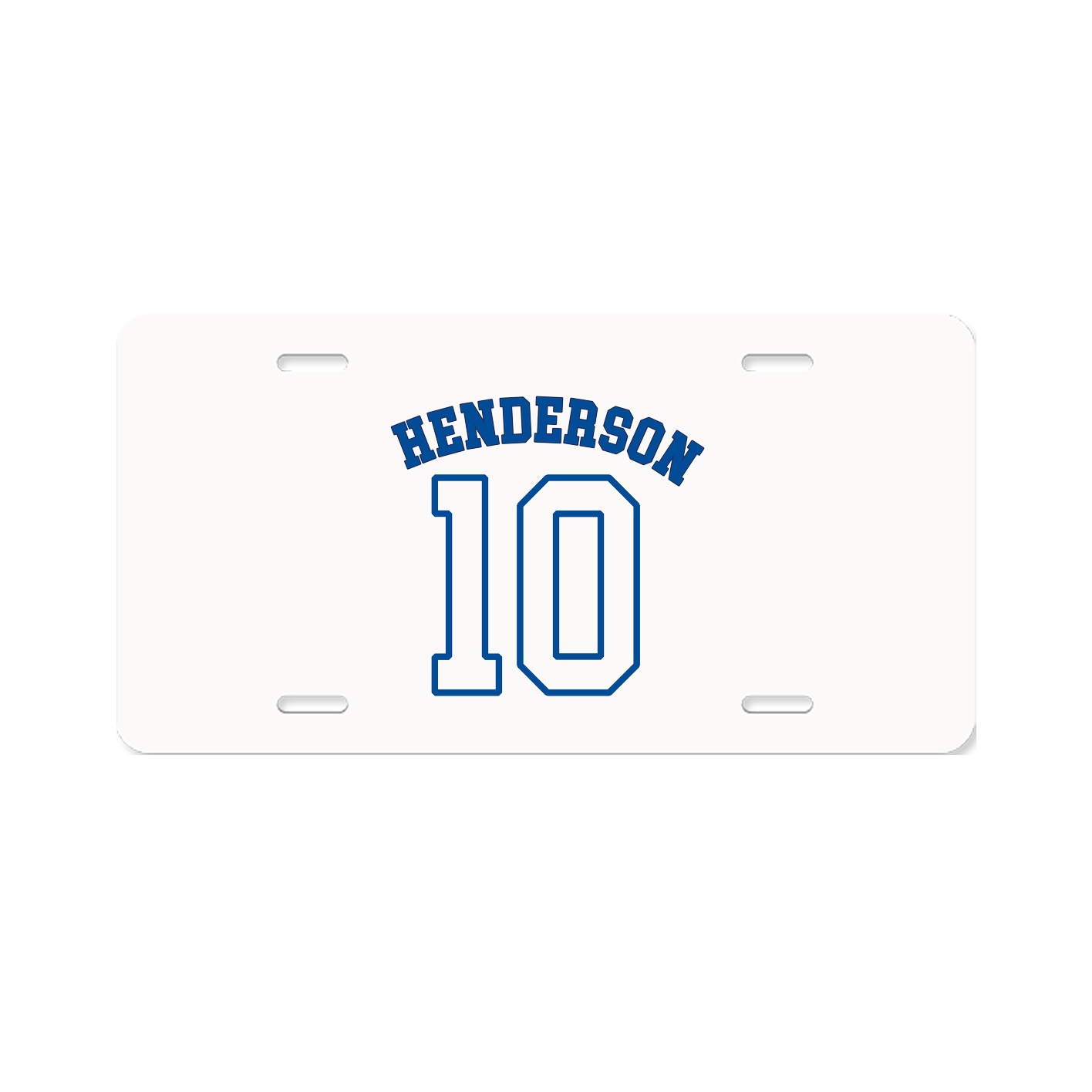 License Plate — Shirsey Arch in Classic