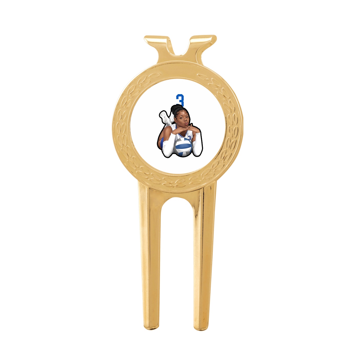Divot Tool with Ball Marker — Number Top in Classic