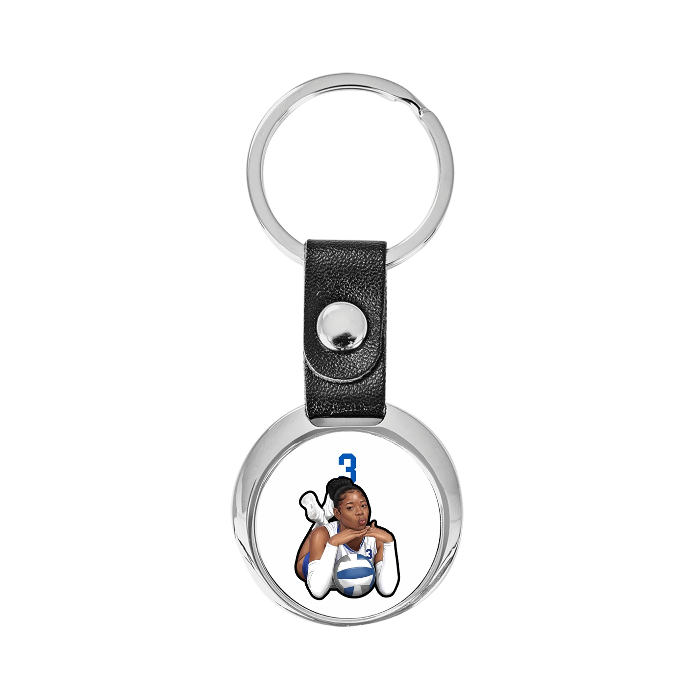 Key Chain — Number Top in Classic