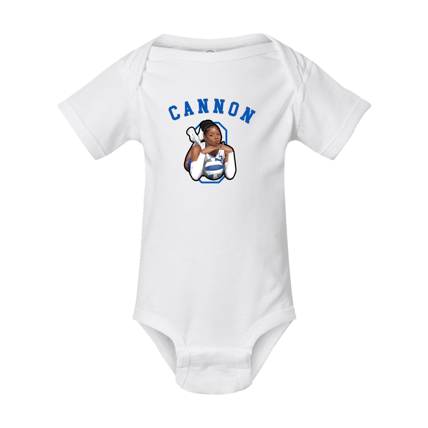 Baby Onesie — Shirsey Arch in White