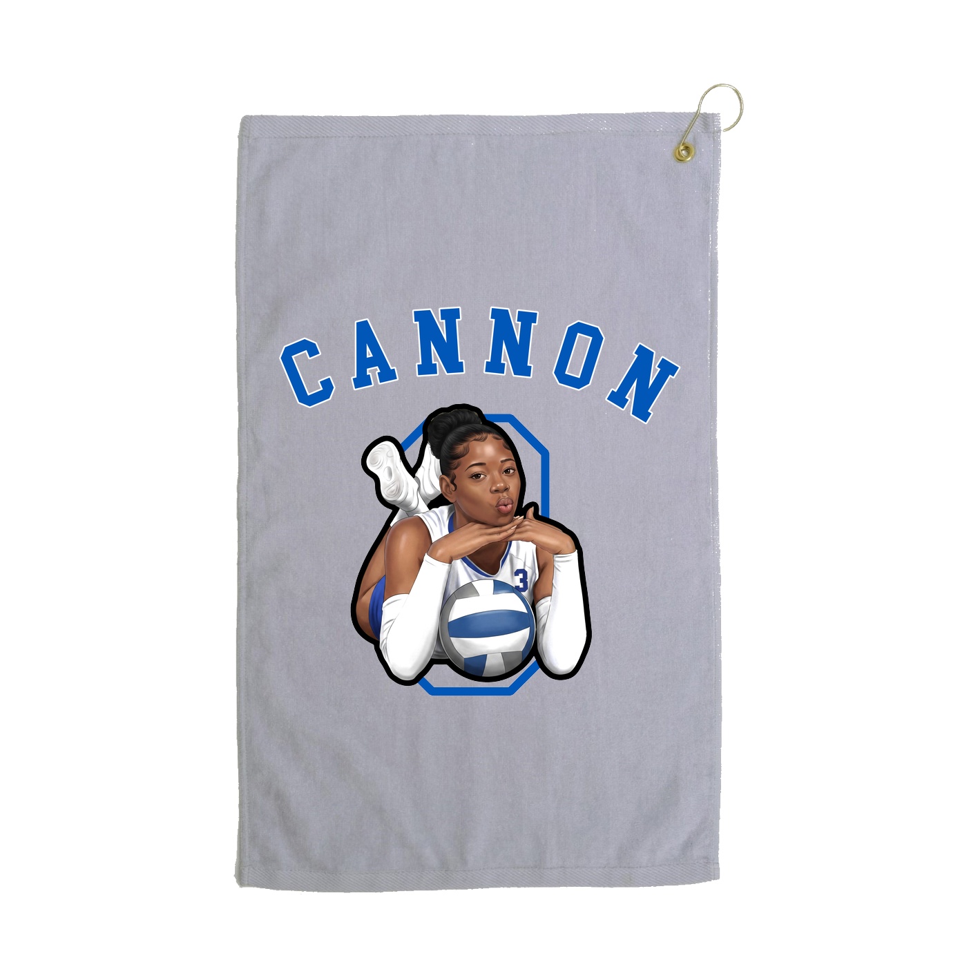 Golf Towel — Shirsey Arch in Grey