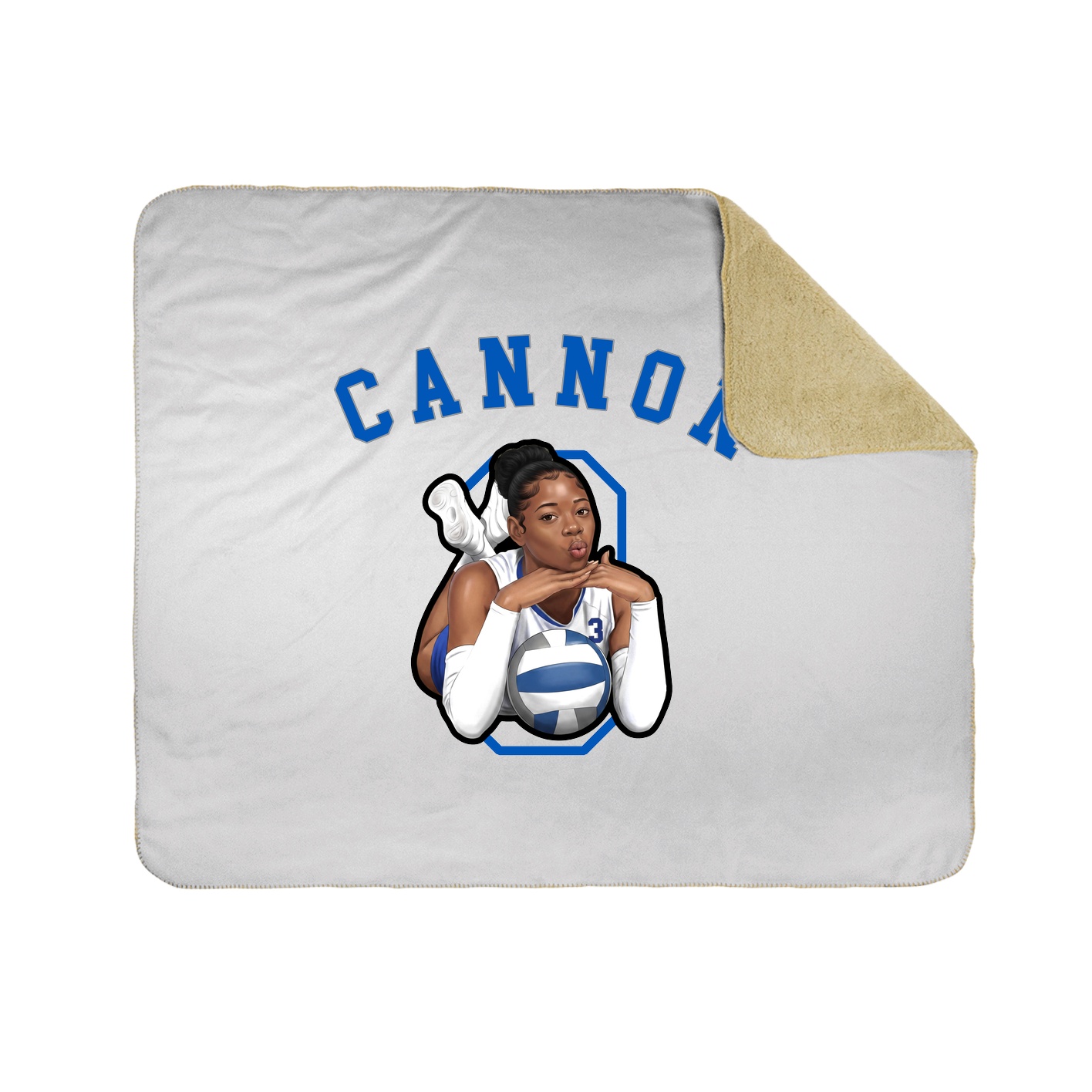 Throw Blanket — Shirsey Arch in White