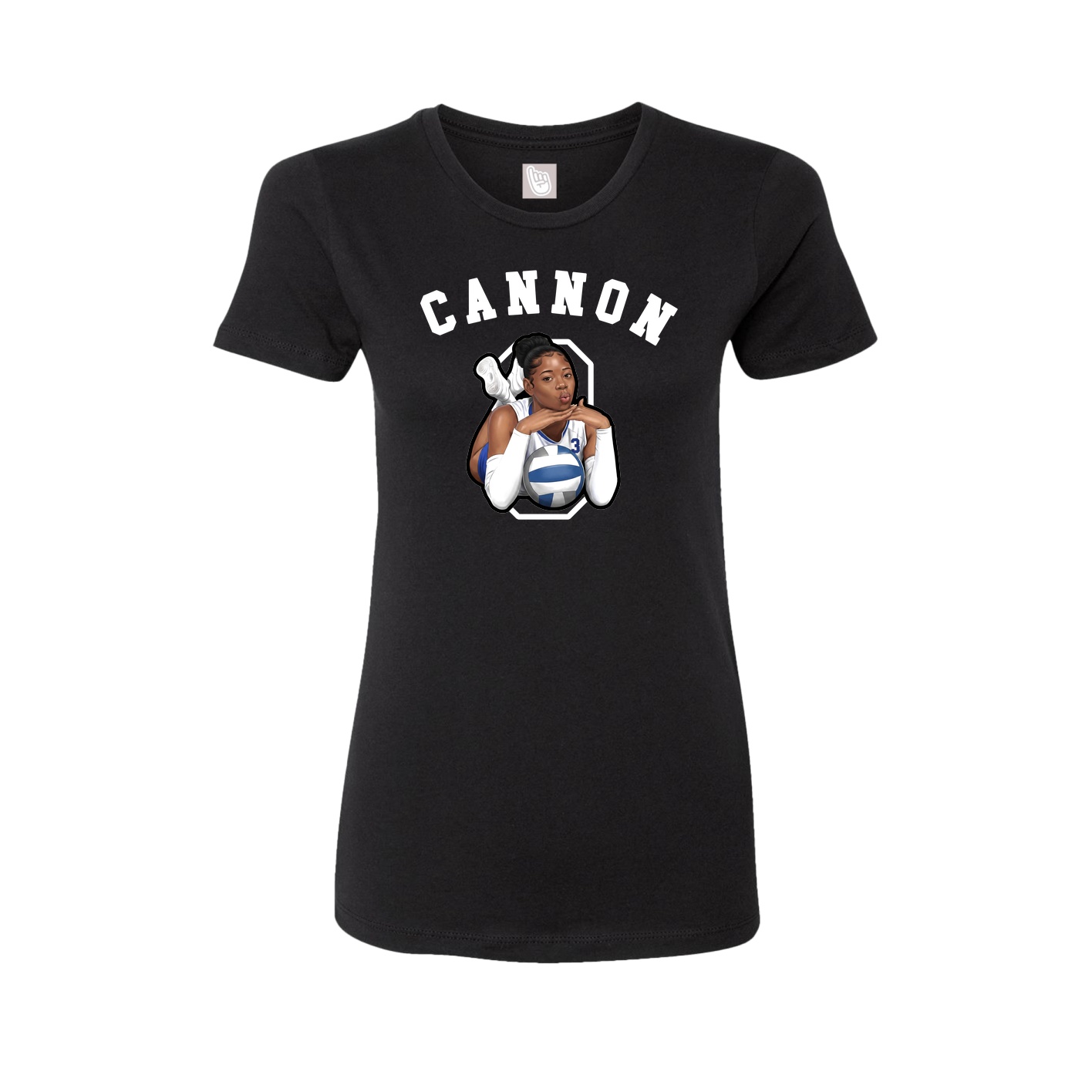 Womens Tee — Shirsey Arch in Black