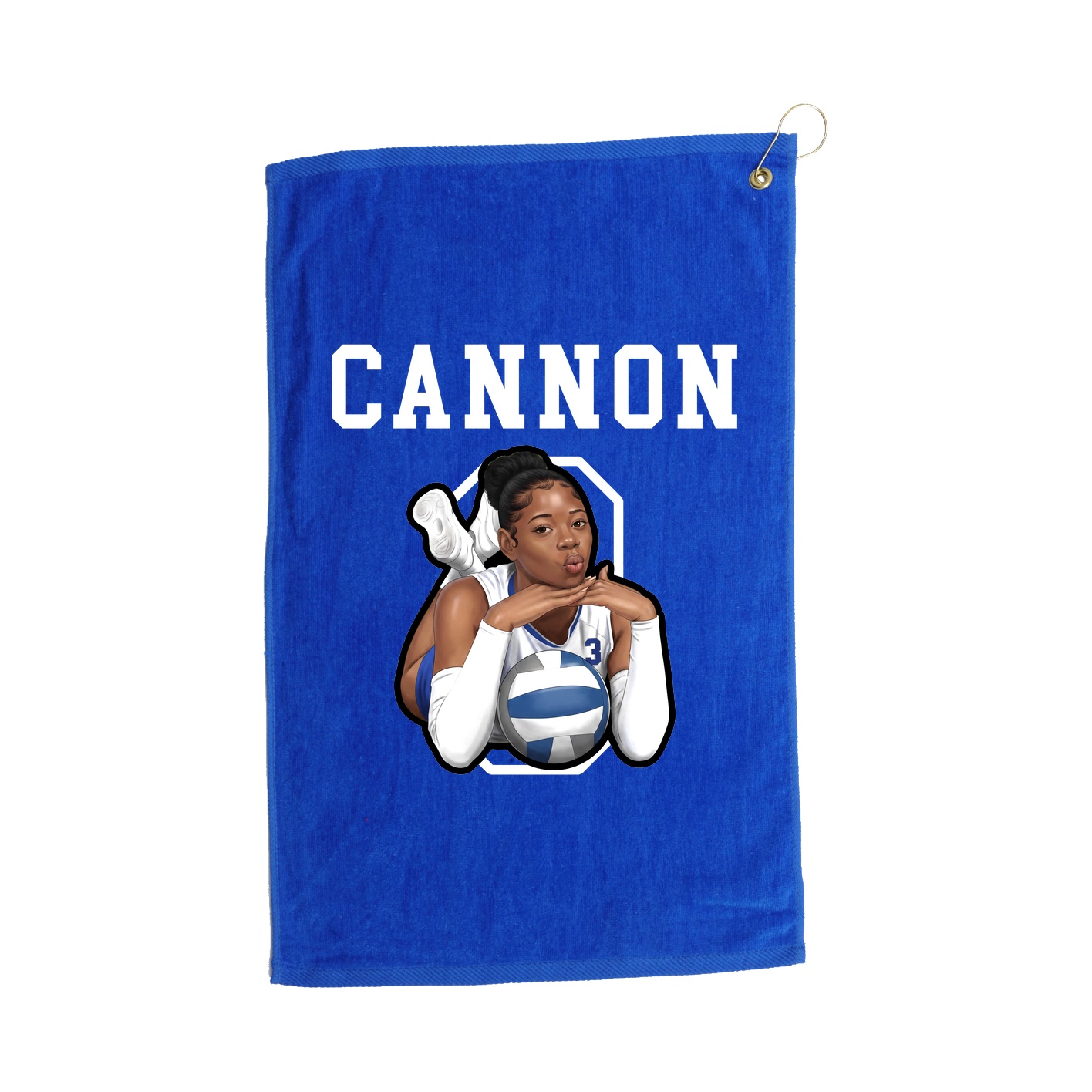 Golf Towel — Shirsey in Royal