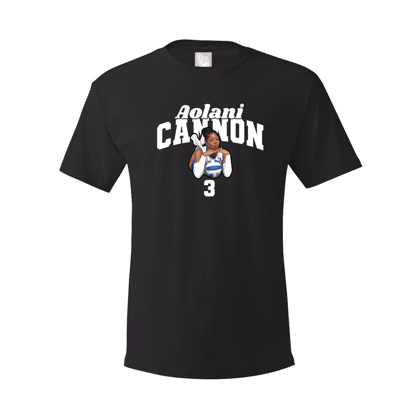 Tee — Signature Arch in Black