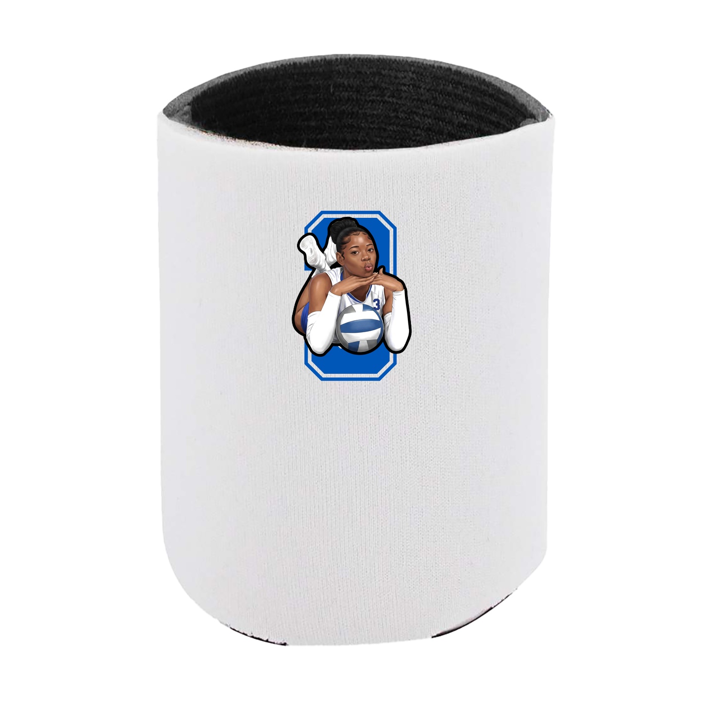 Can Holder — Number in White
