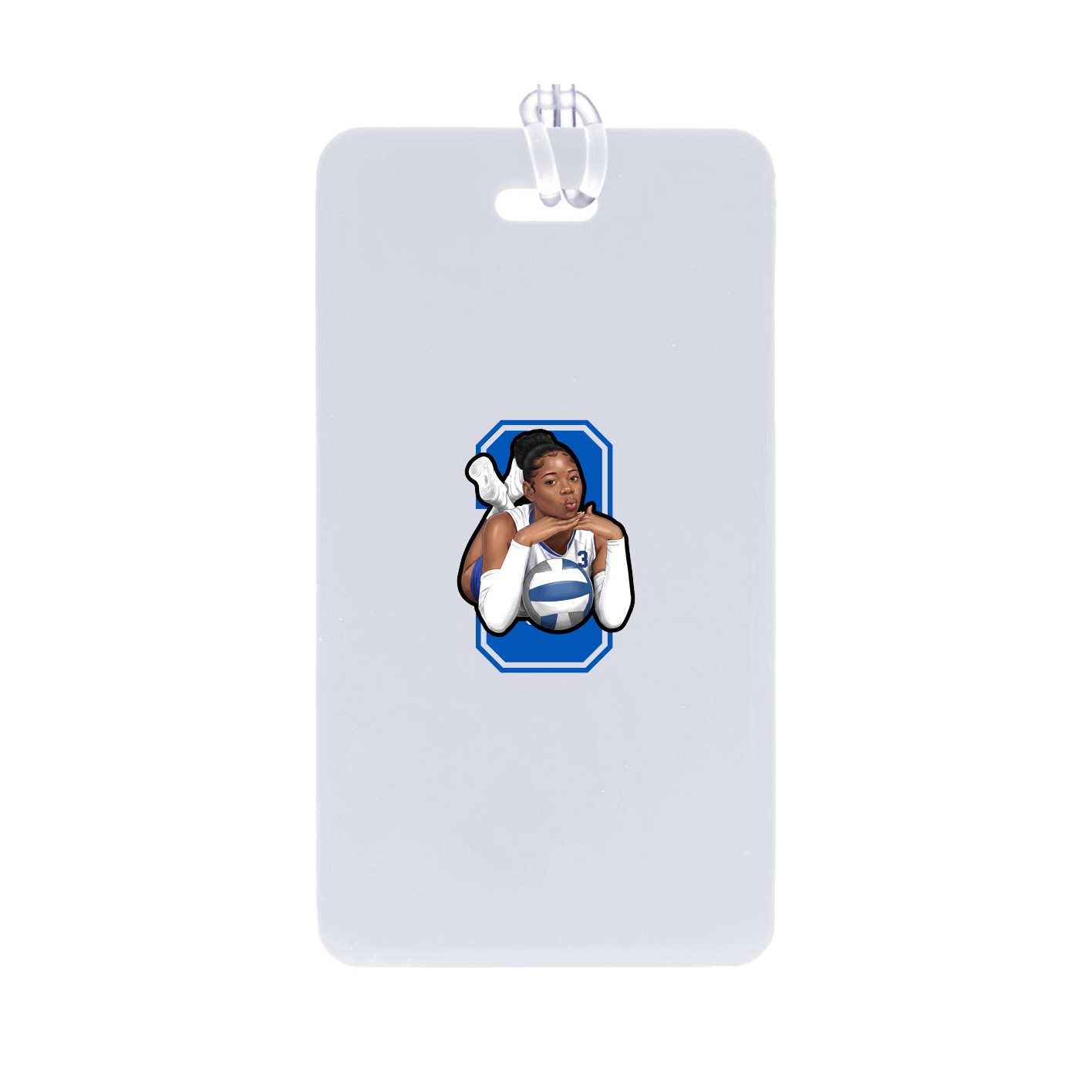 Bag Tag — Number in Classic