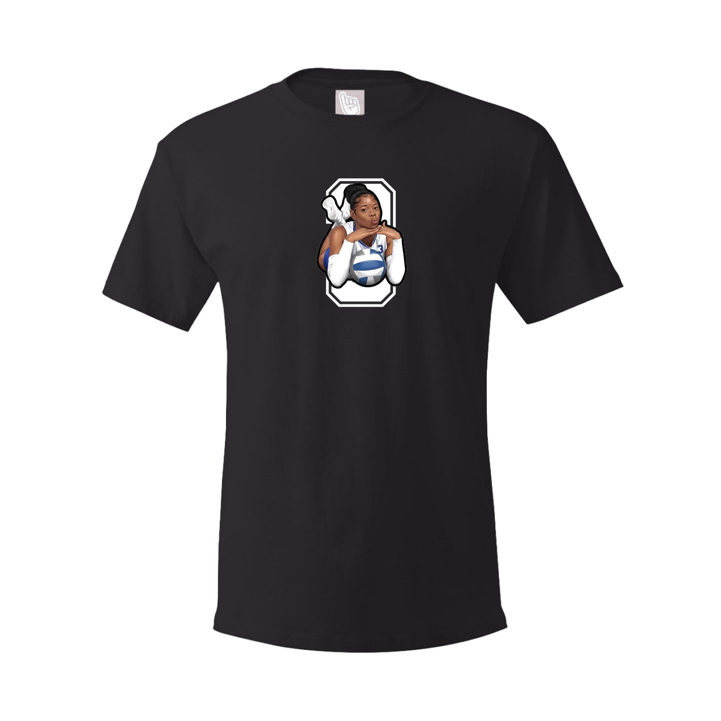 Tee — Number in Black