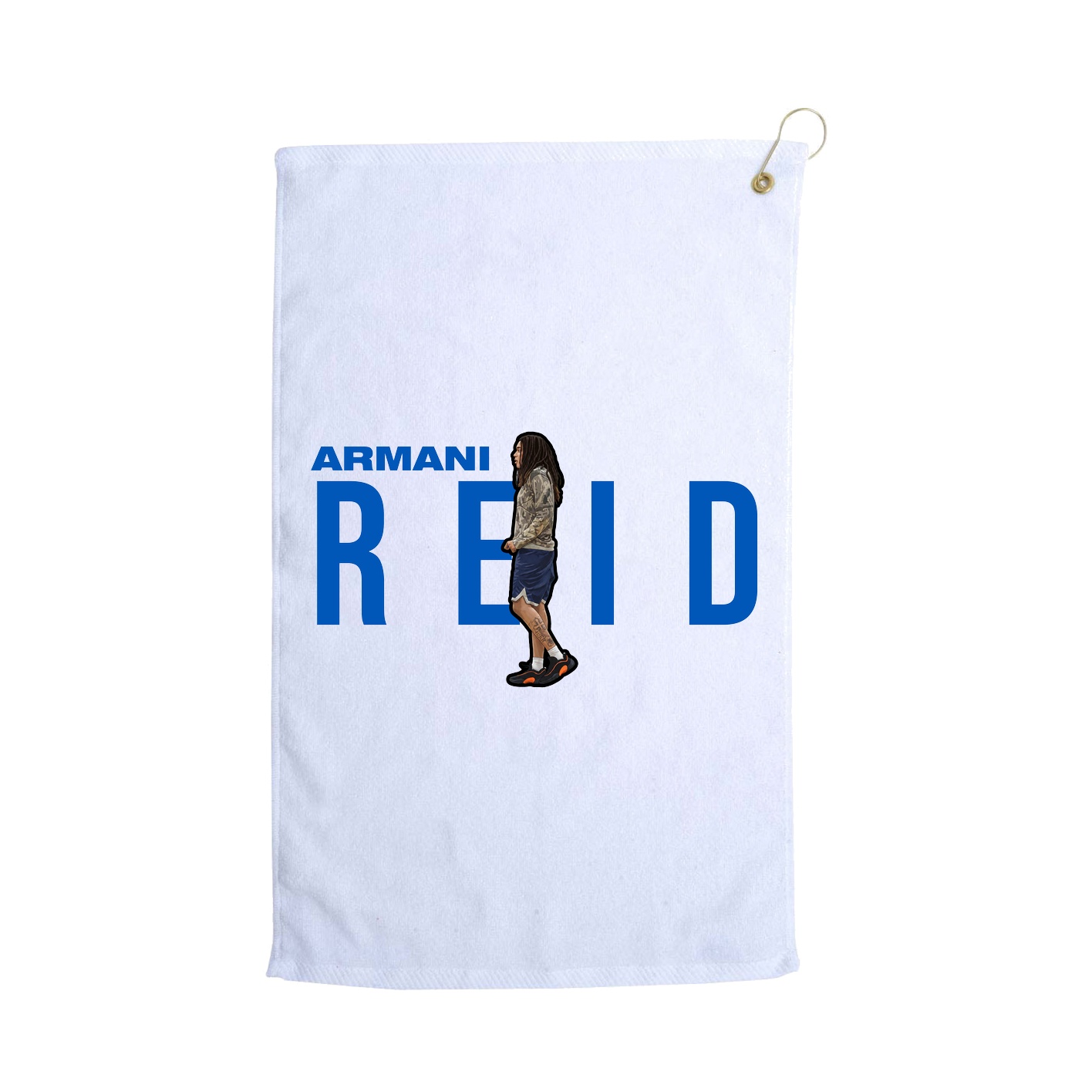 Golf Towel — Player Name in White