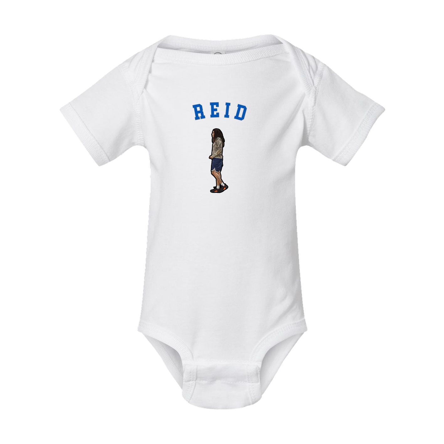 Baby Onesie — Shirsey Arch in White