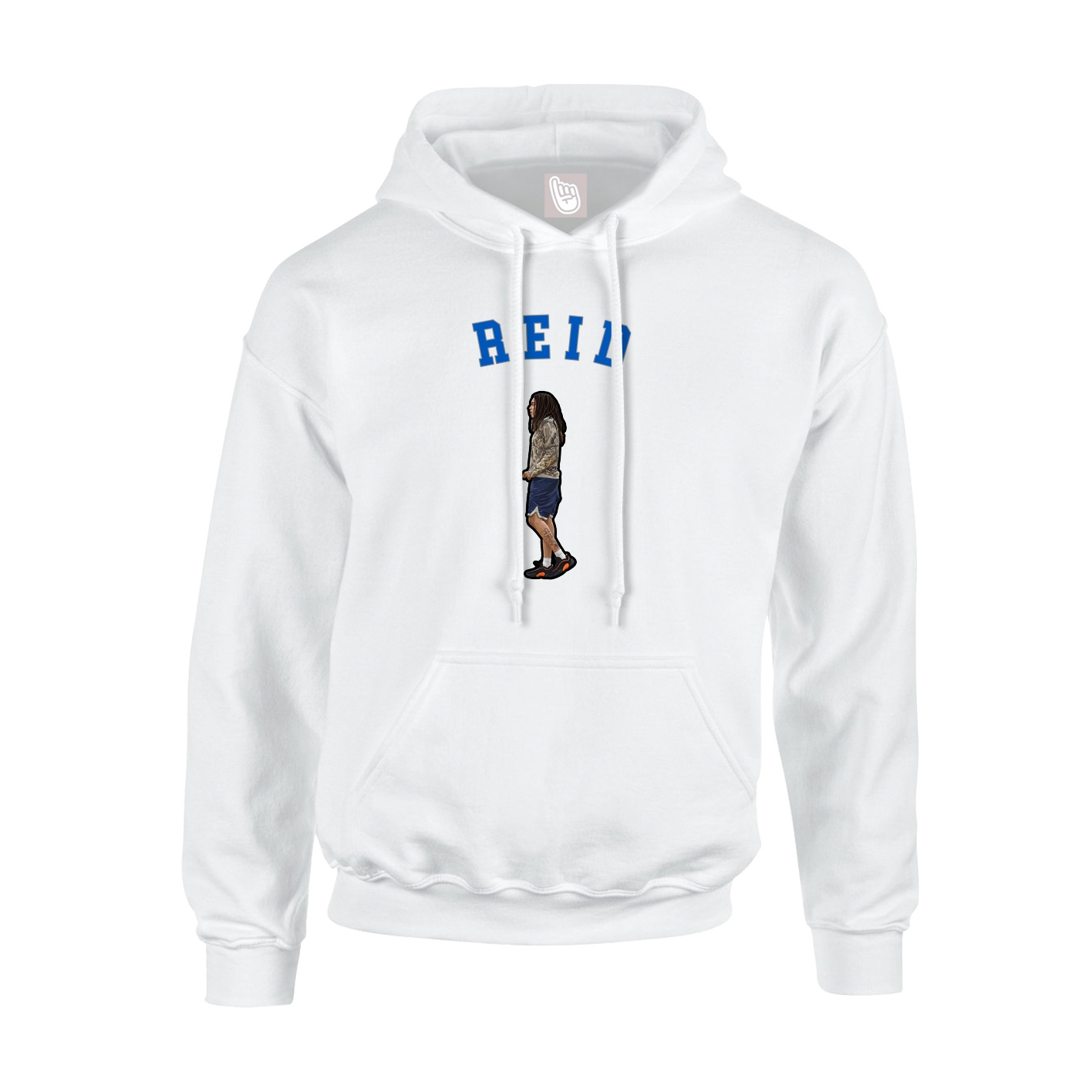Youth Hoodie — Shirsey Arch in White
