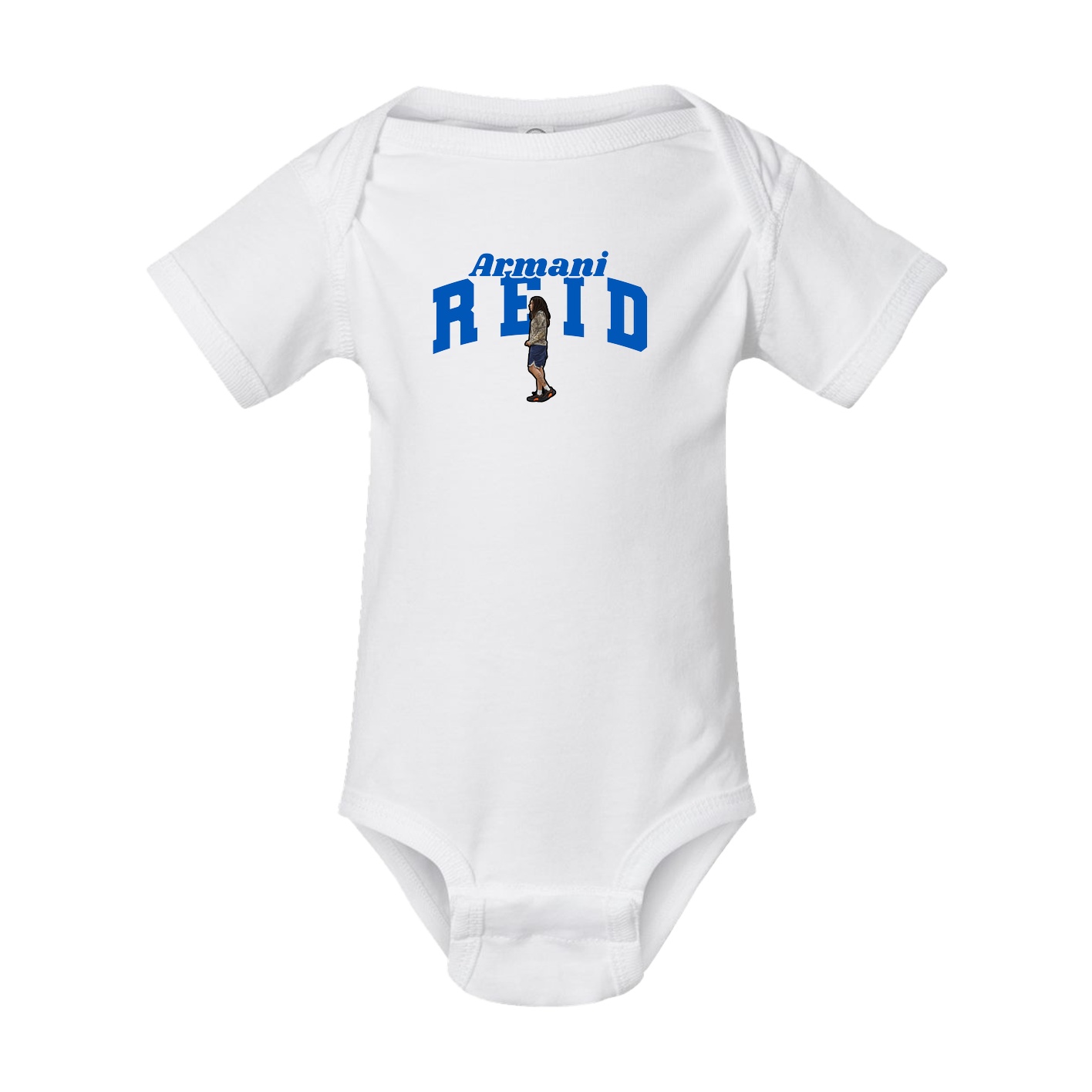 Baby Onesie — Signature Arch in White