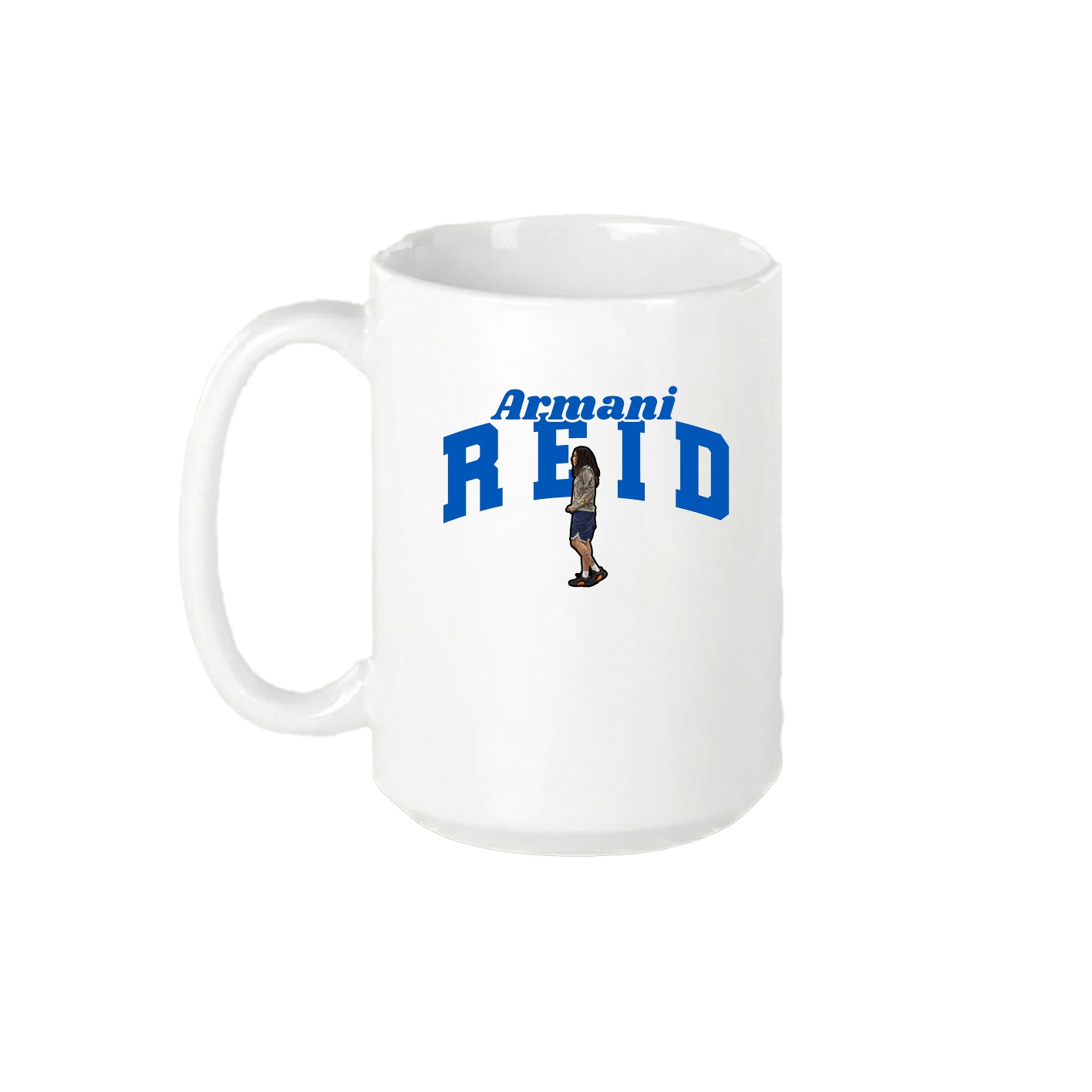 15oz Coffee Mug — Signature Arch in White