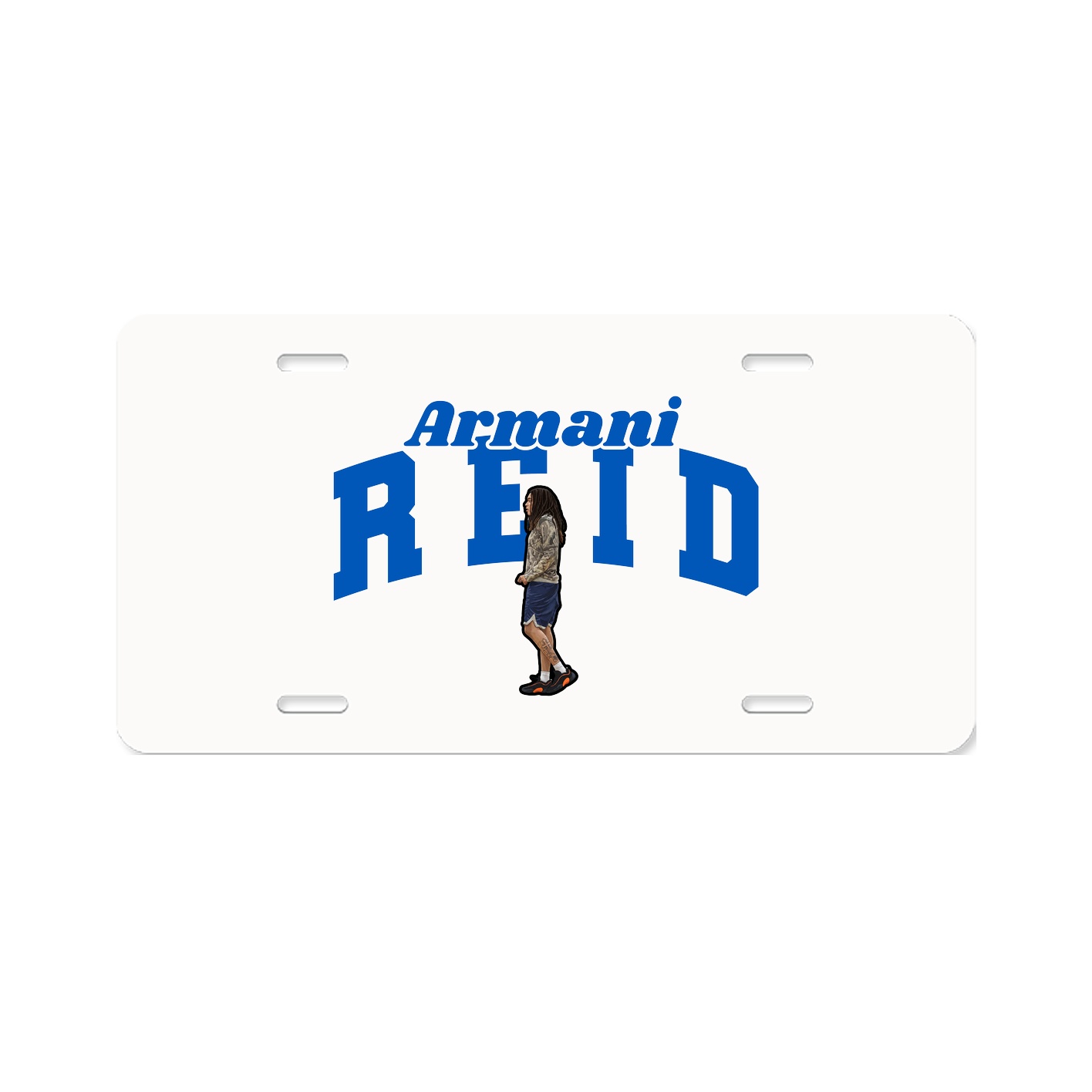 License Plate — Signature Arch in Classic