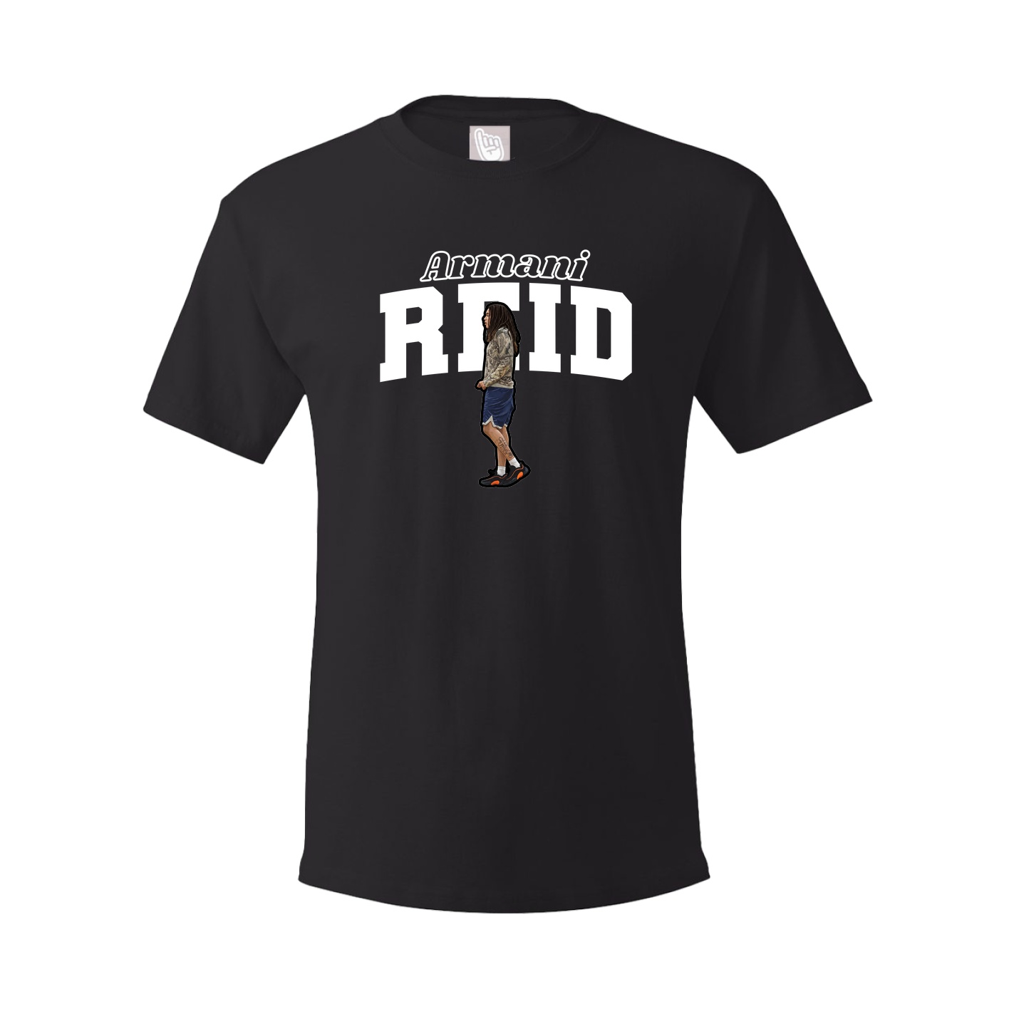Tee — Name Arch in Black
