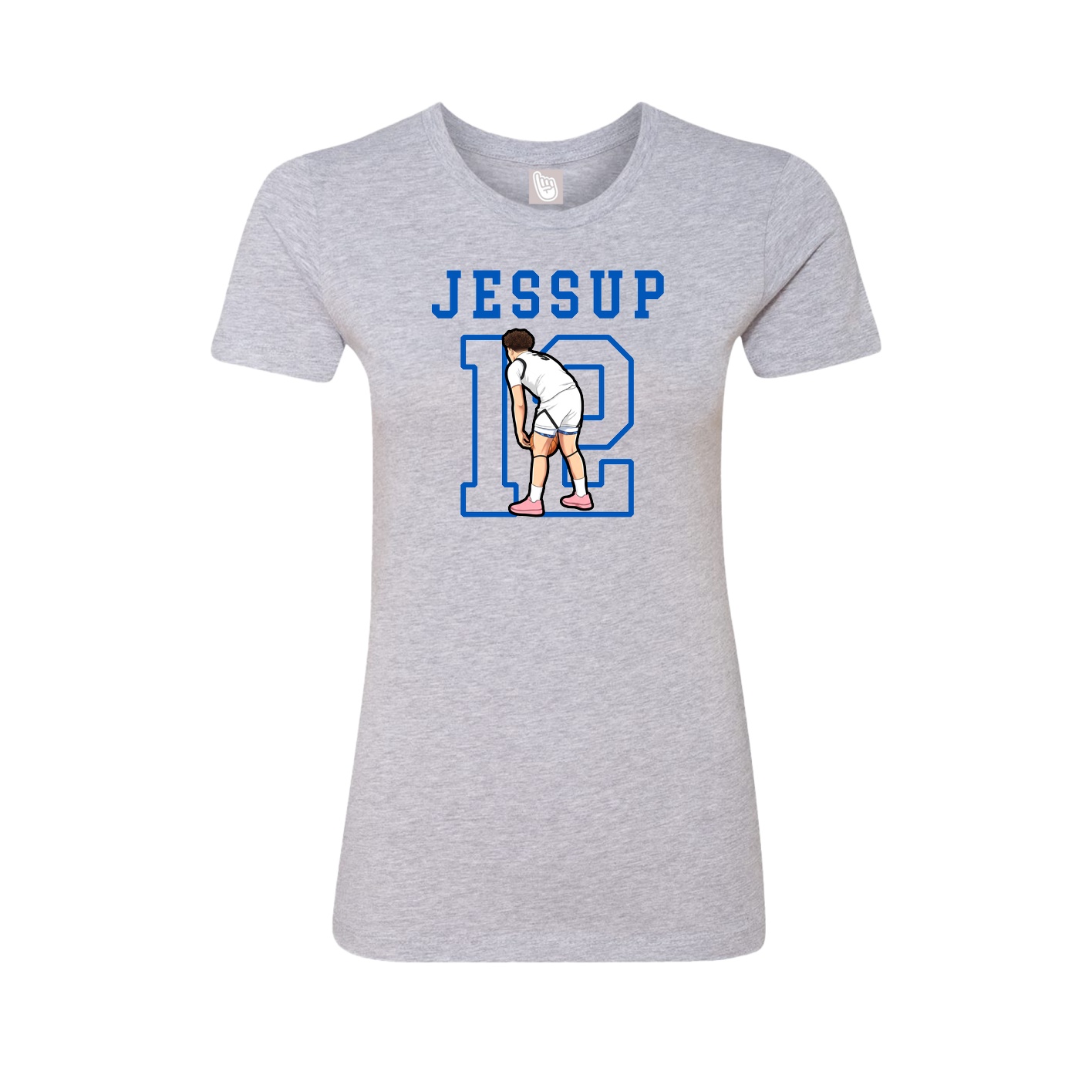 Fitted Women's Tee — Shirsey in Grey