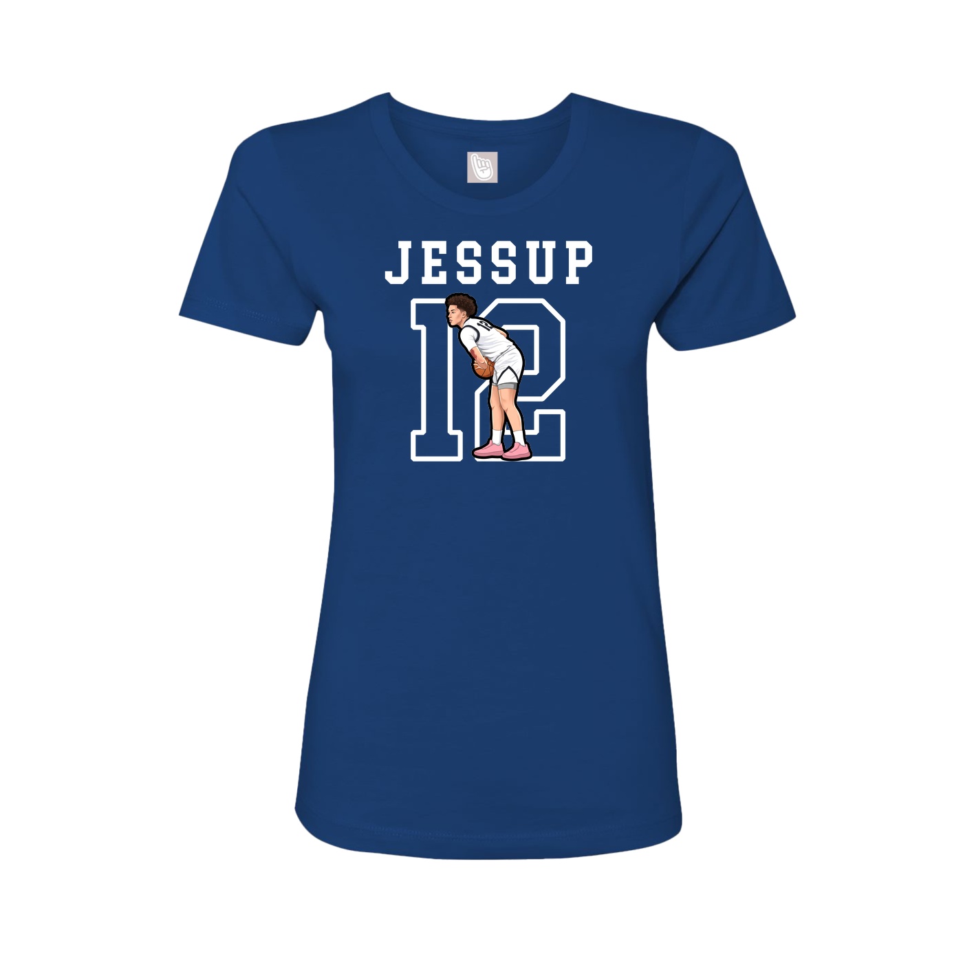 Fitted Women's Tee — Shirsey in Royal