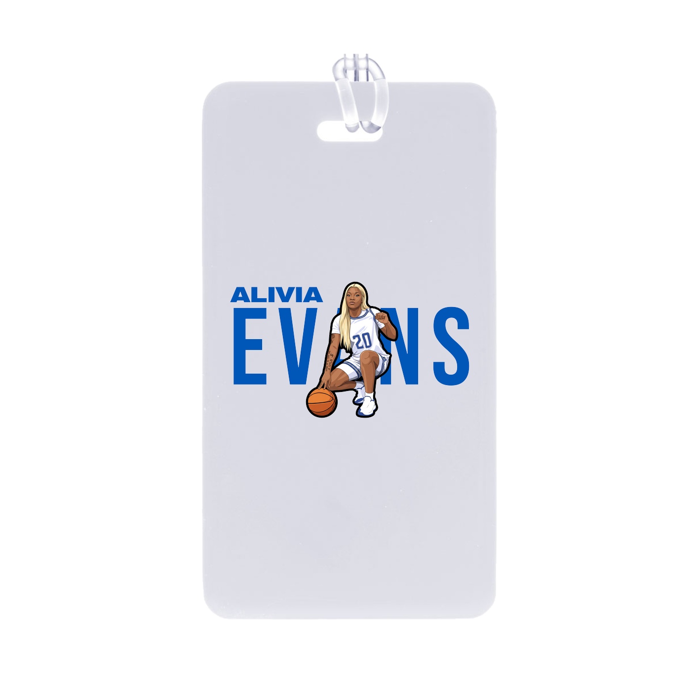 Bag Tag — Player Name in Classic