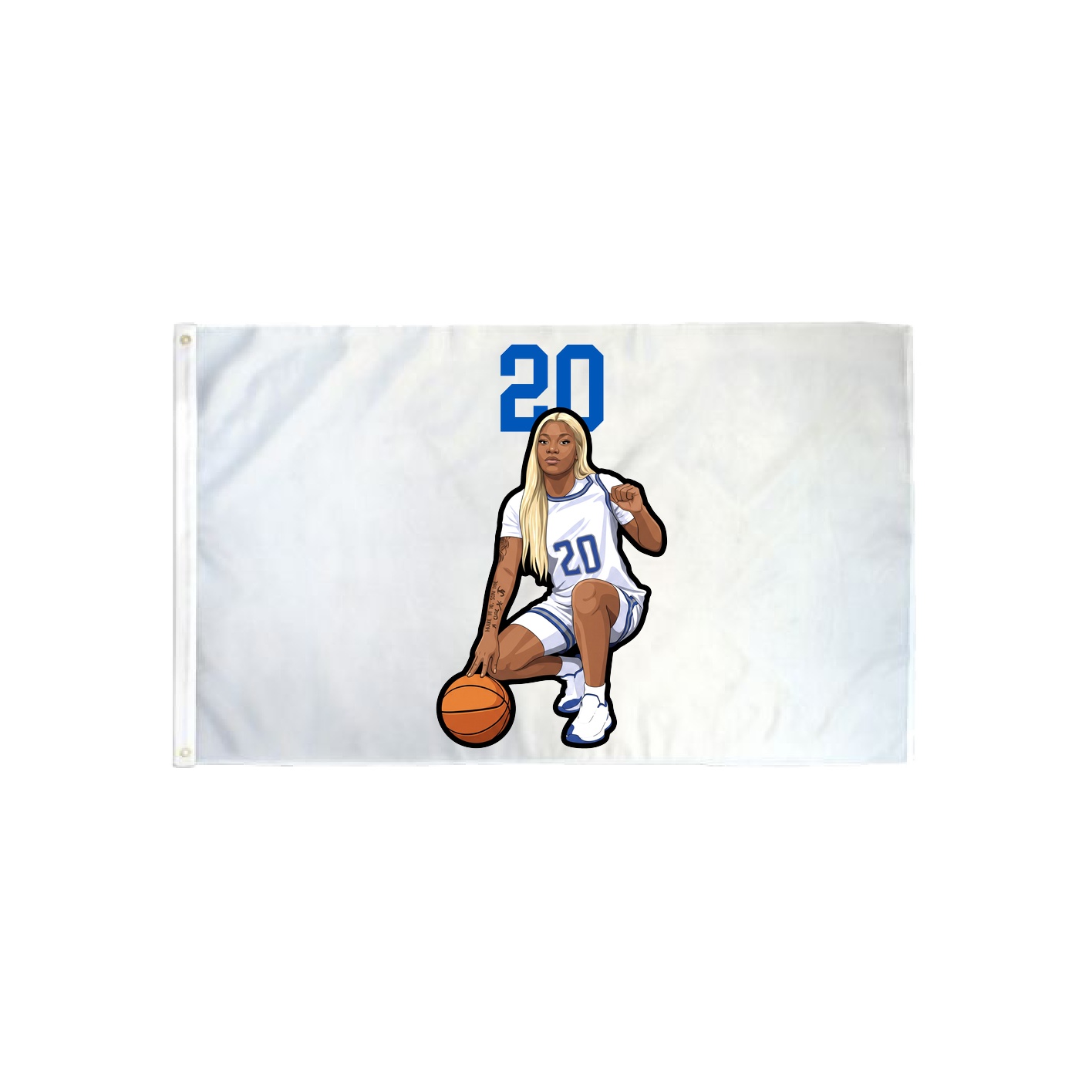 3x5 Flag — Number Top in Classic