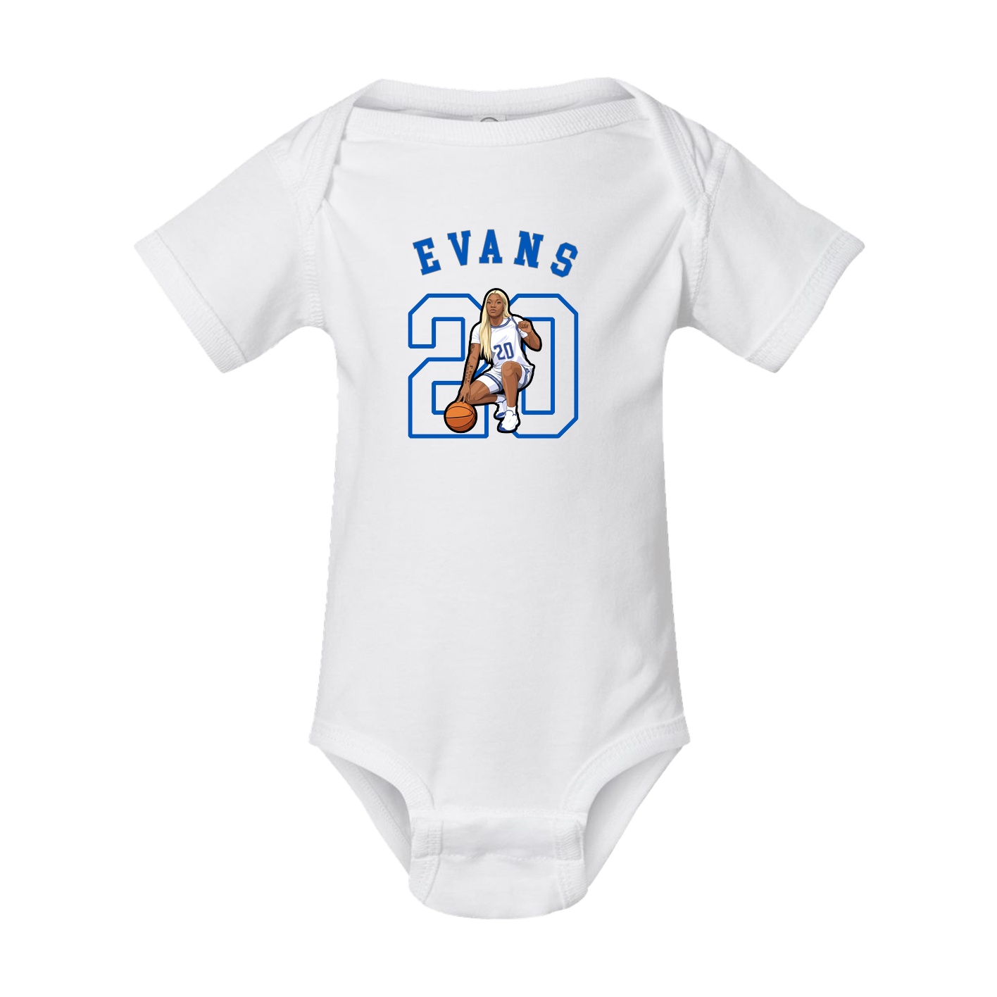 Baby Onesie — Shirsey Arch in White