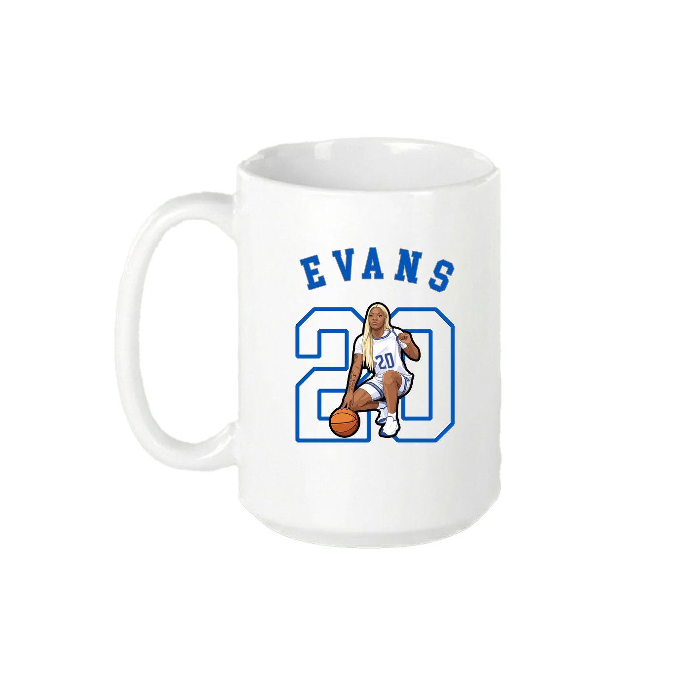 15oz Coffee Mug — Shirsey Arch in White