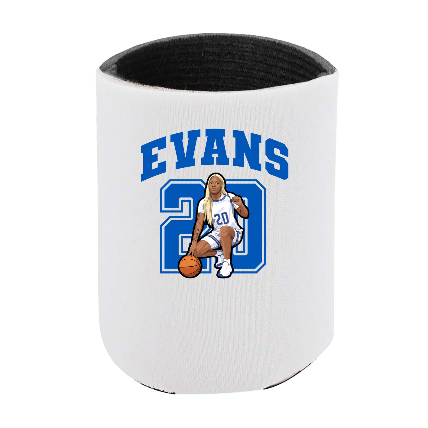 Can Holder — Number in White