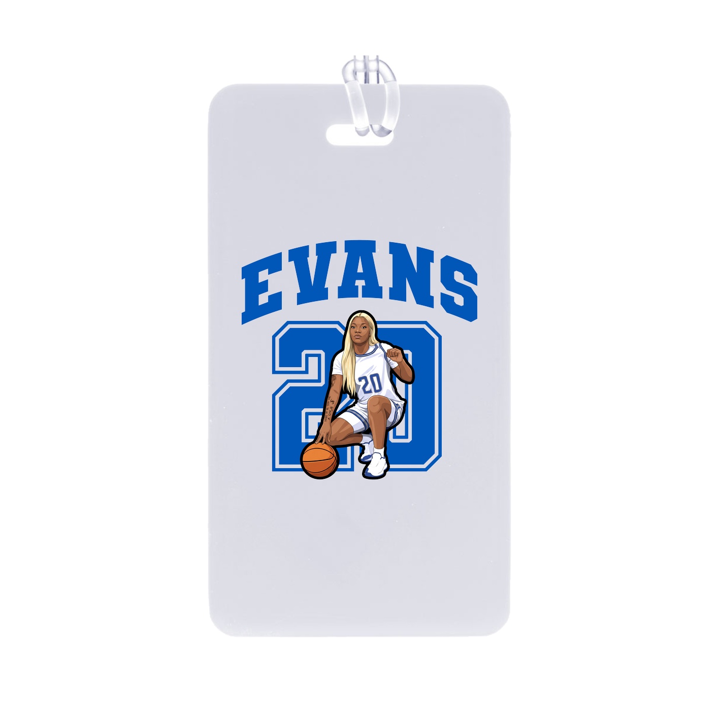 Bag Tag — Number in Classic