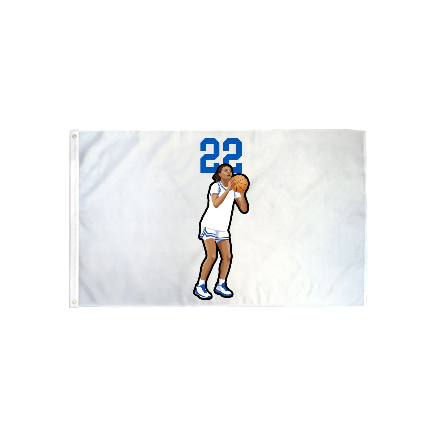 3x5 Flag — Number Top in Classic