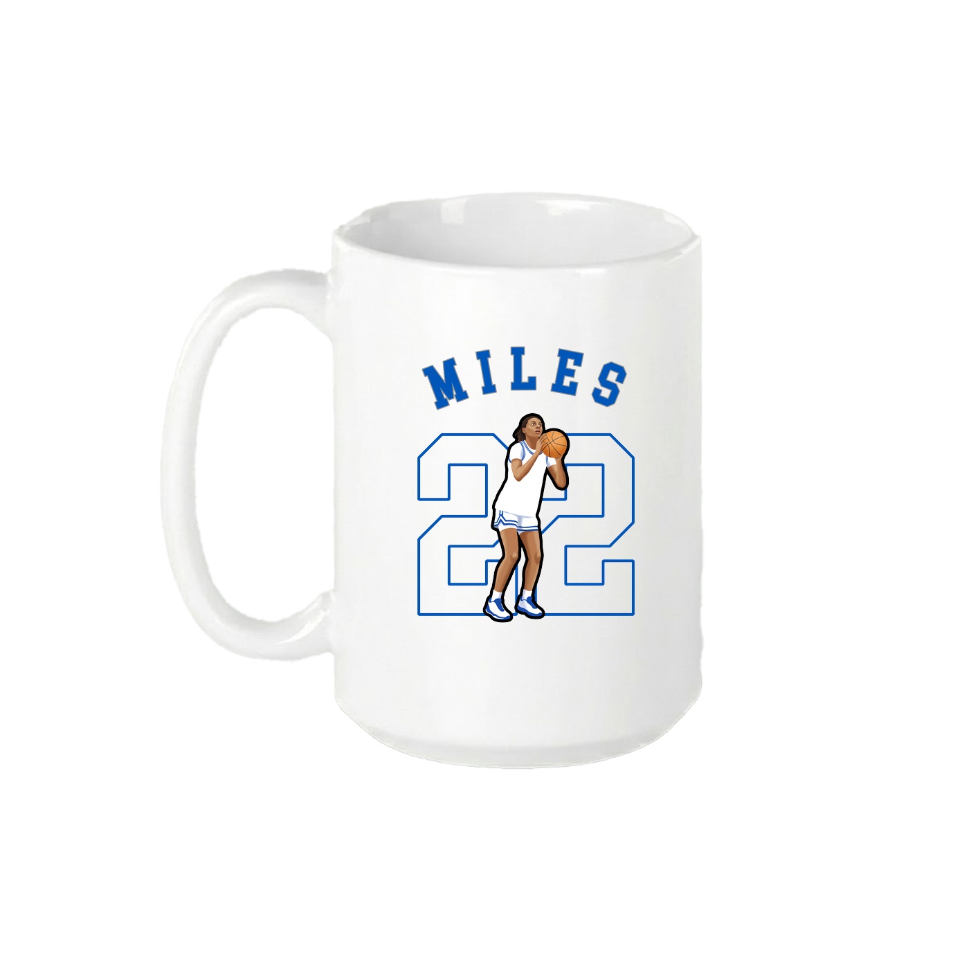 15oz Coffee Mug — Shirsey Arch in White