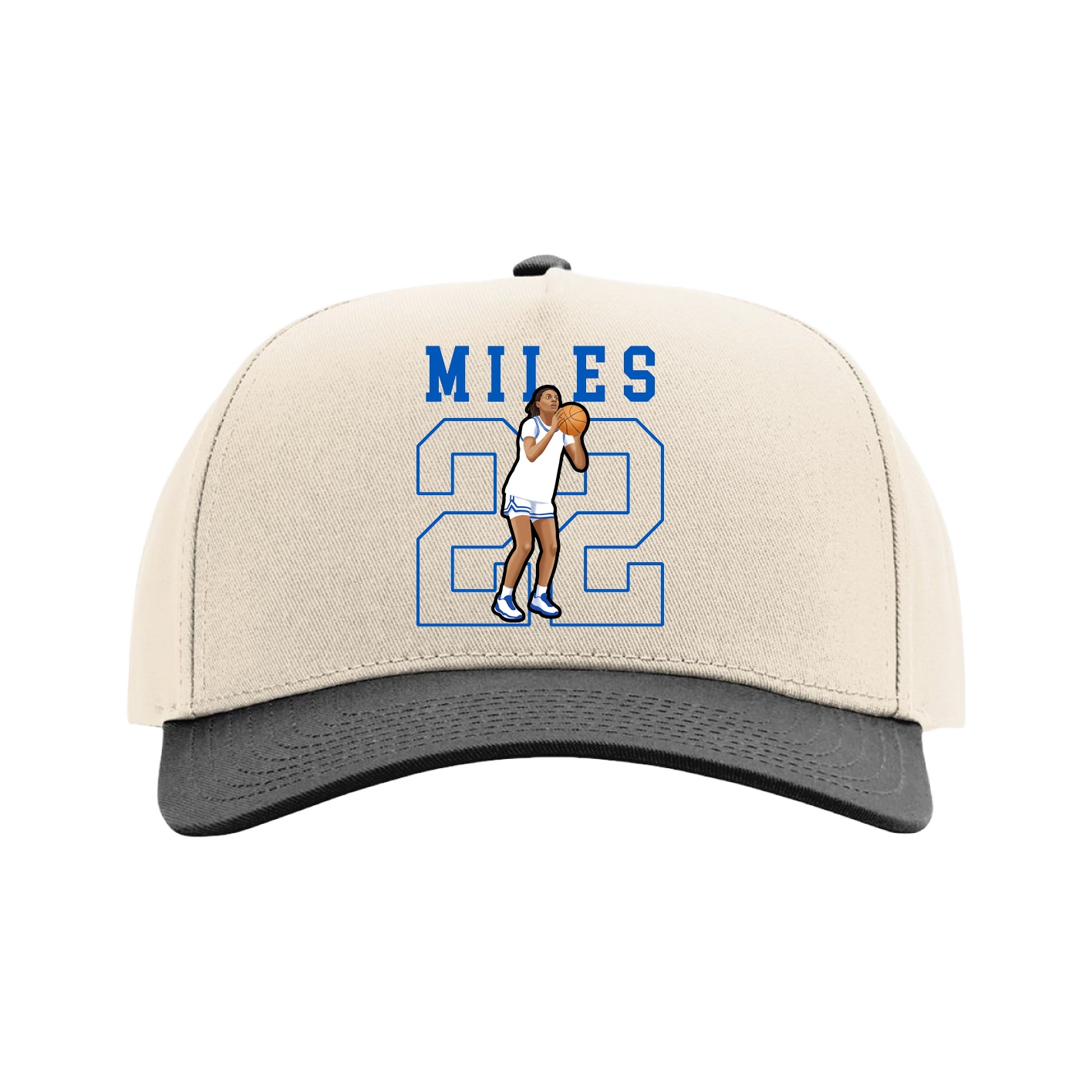 Full Fabric Five-Panel Champ Cap
