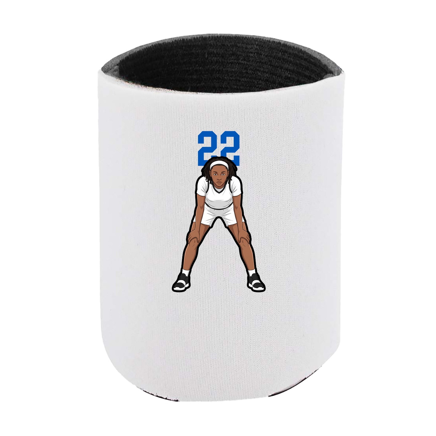 Can Holder — Number Top in White